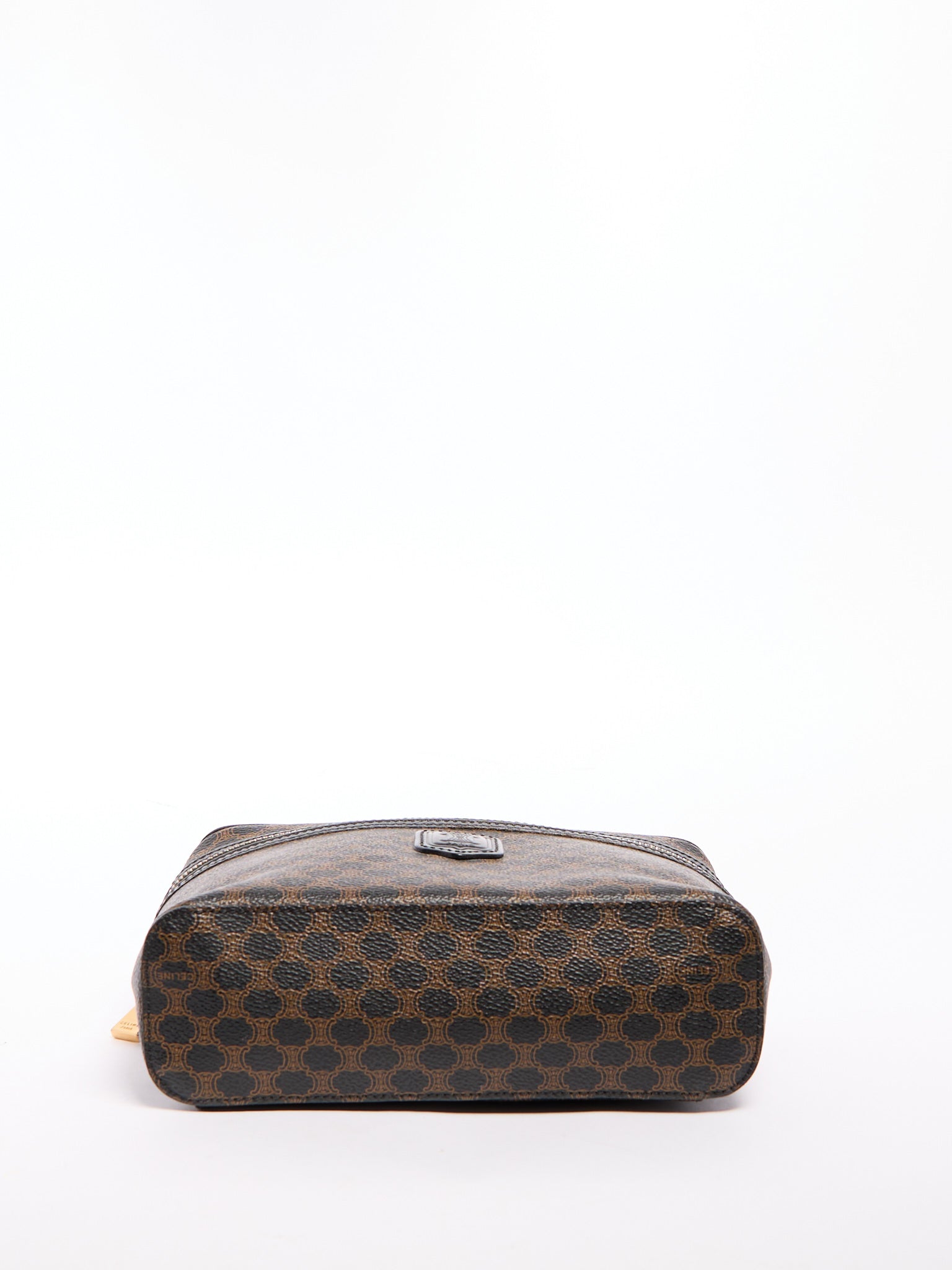 Celine Black Macadam Vanity Bag