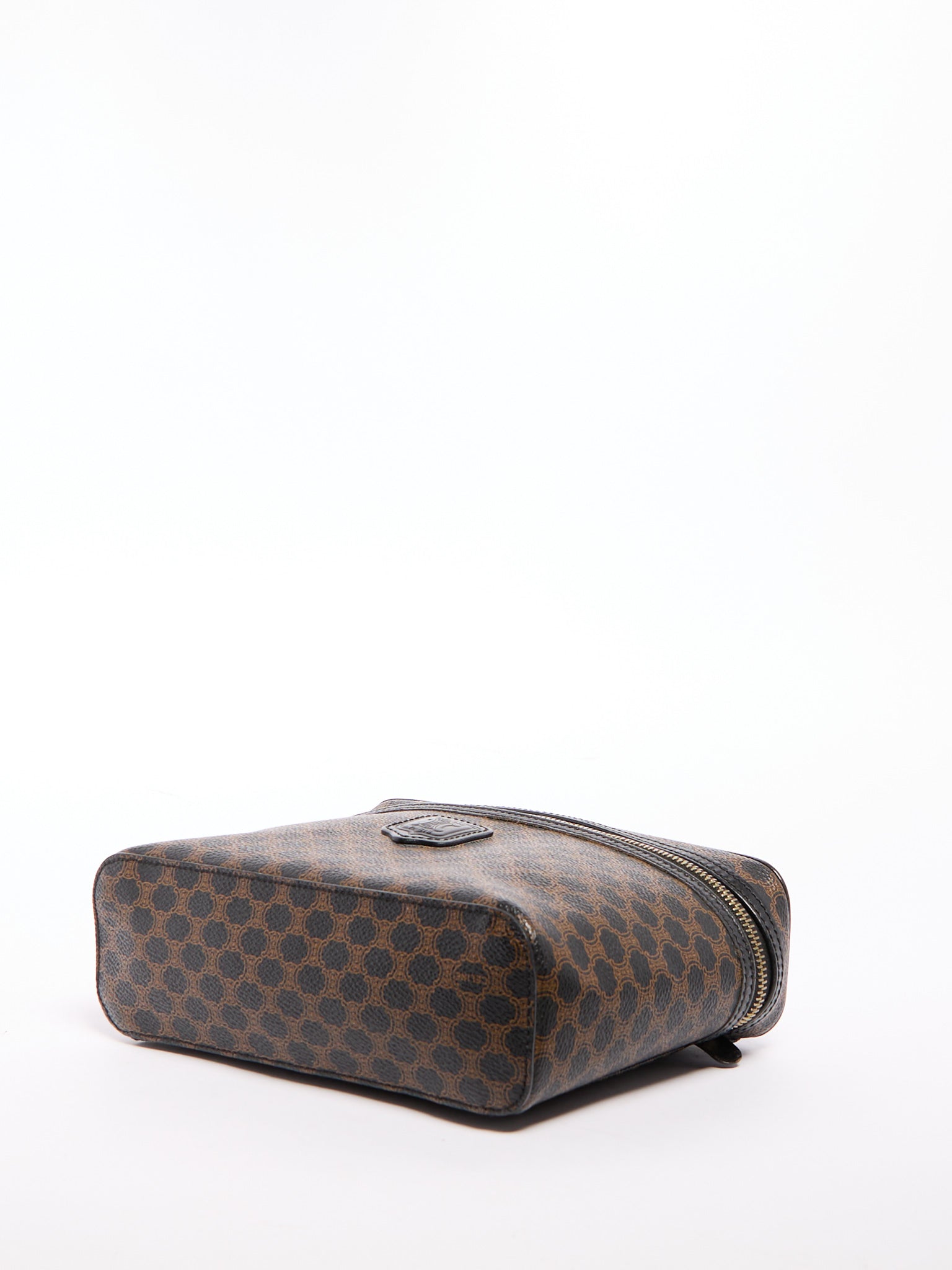 Celine Black Macadam Vanity Bag