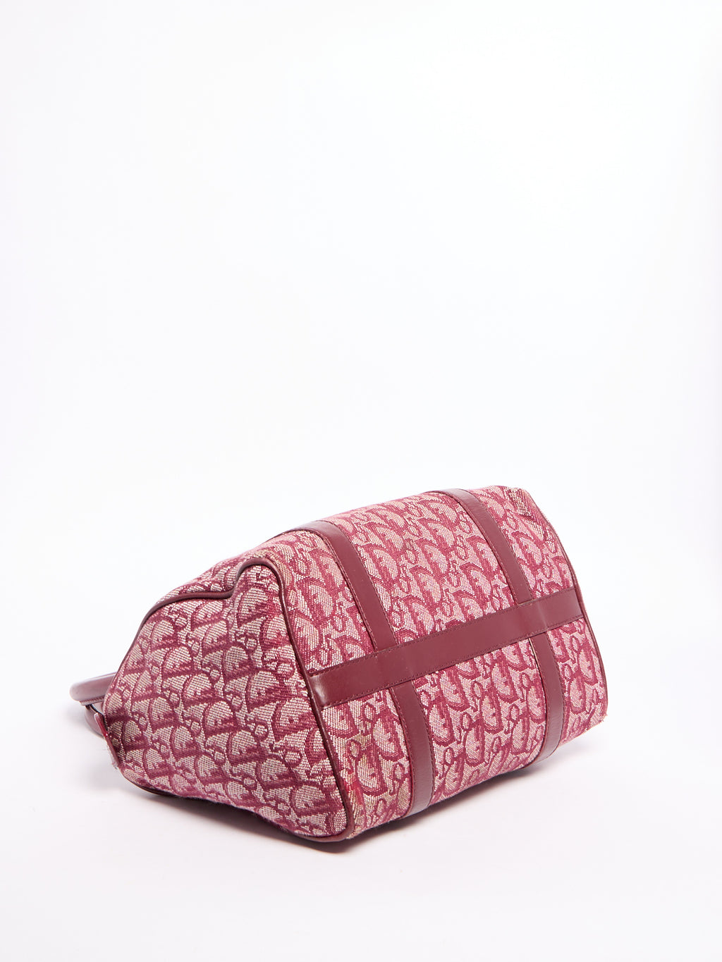 Christian Dior Red Trotter Boston Bag