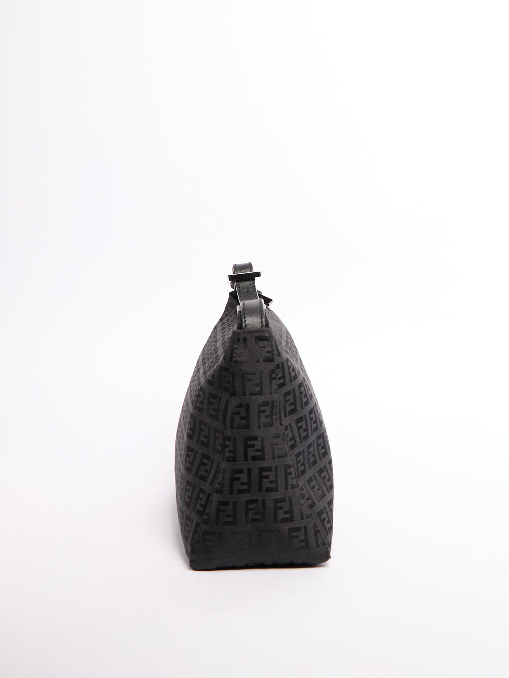 FENDI Black Zucca Purse