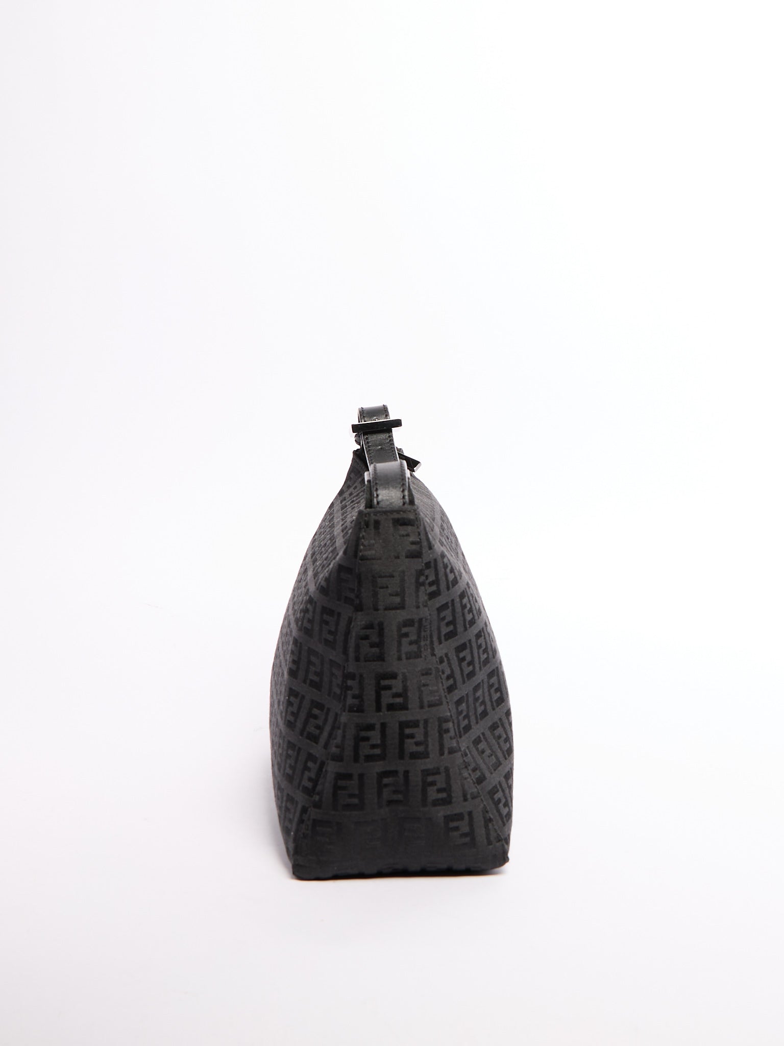 FENDI Black Zucca Purse