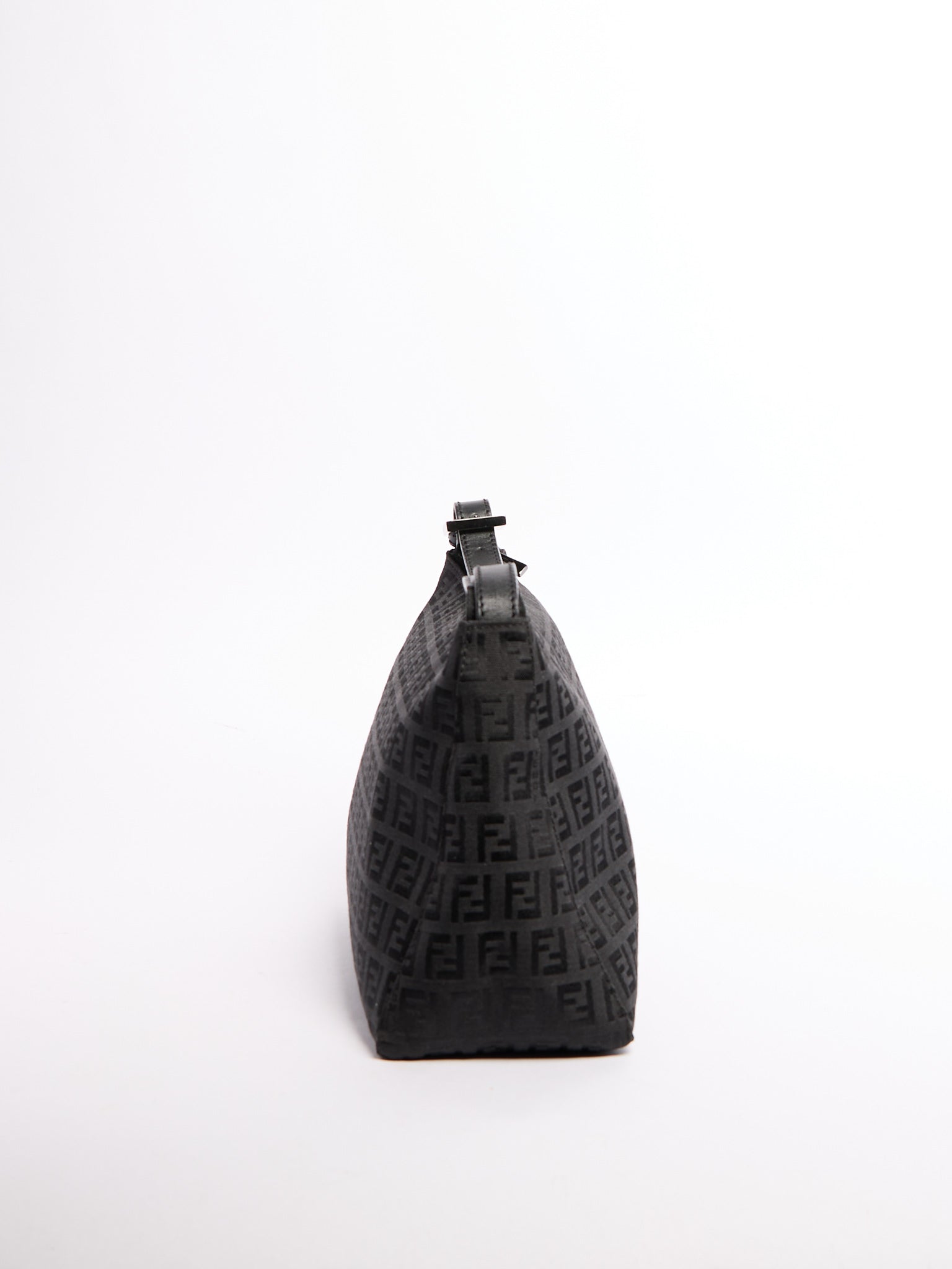 FENDI Black Zucca Purse