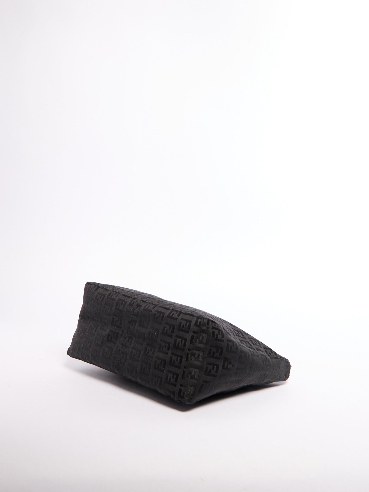 FENDI Black Zucca Purse