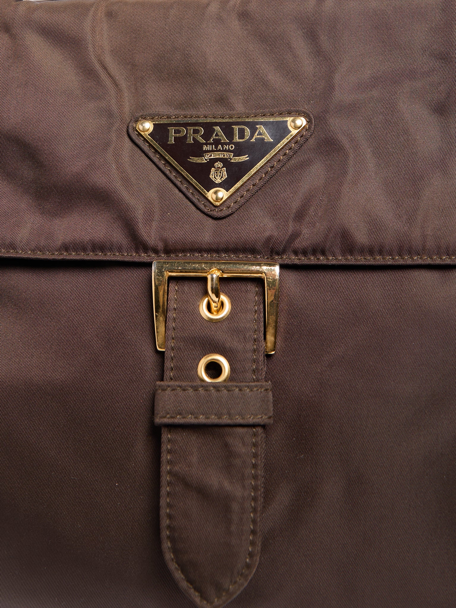 Prada Nylon Hand Bag w/ Pockets