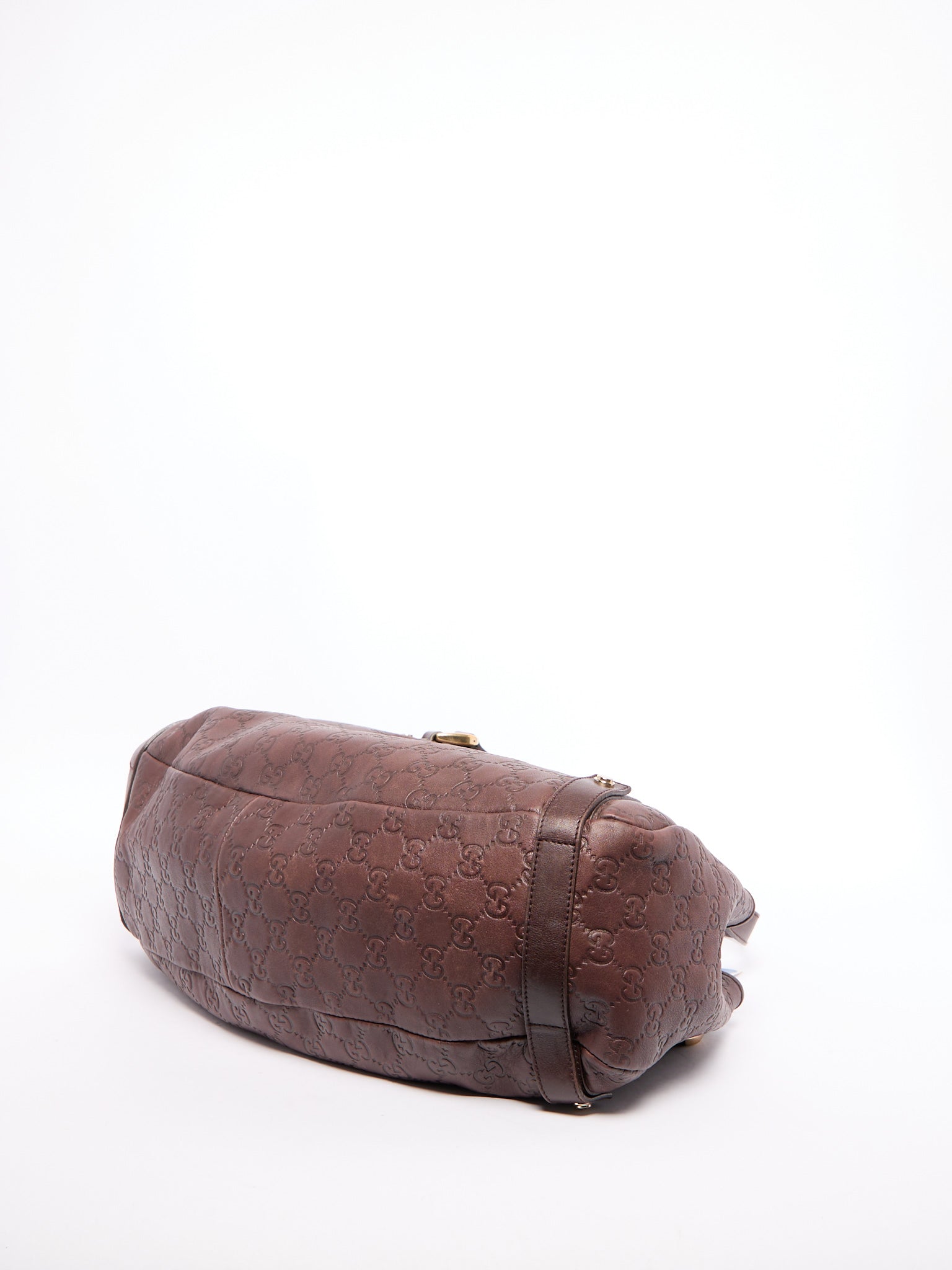 Gucci Brown Monogram Shoulder Bag