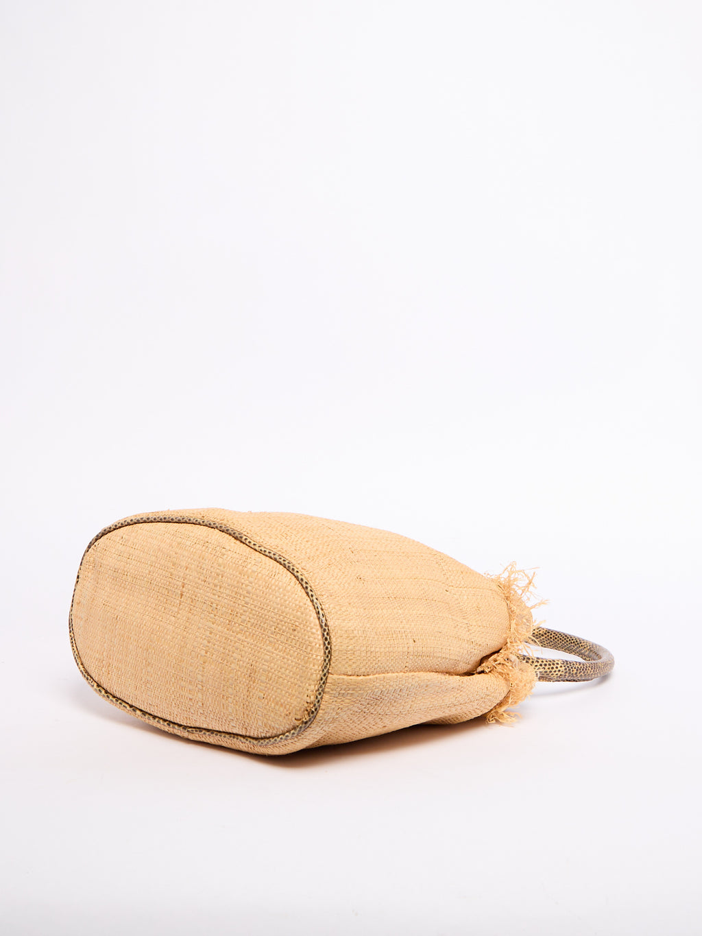 Fendi Raffia Bucket Bag