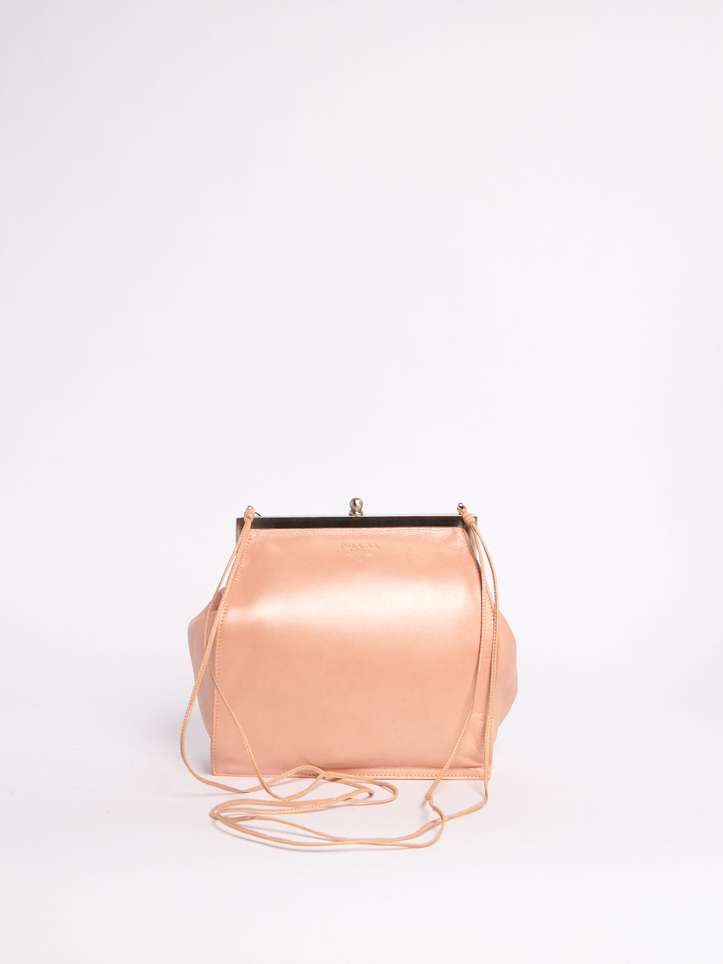 Prada Pink Leather Crossbody Bag