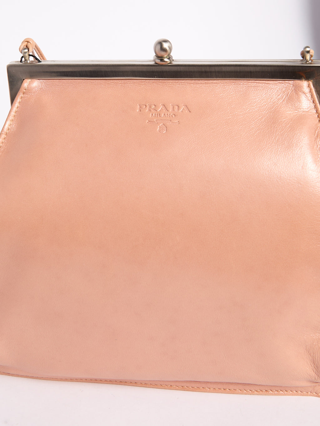 Prada Pink Leather Crossbody Bag