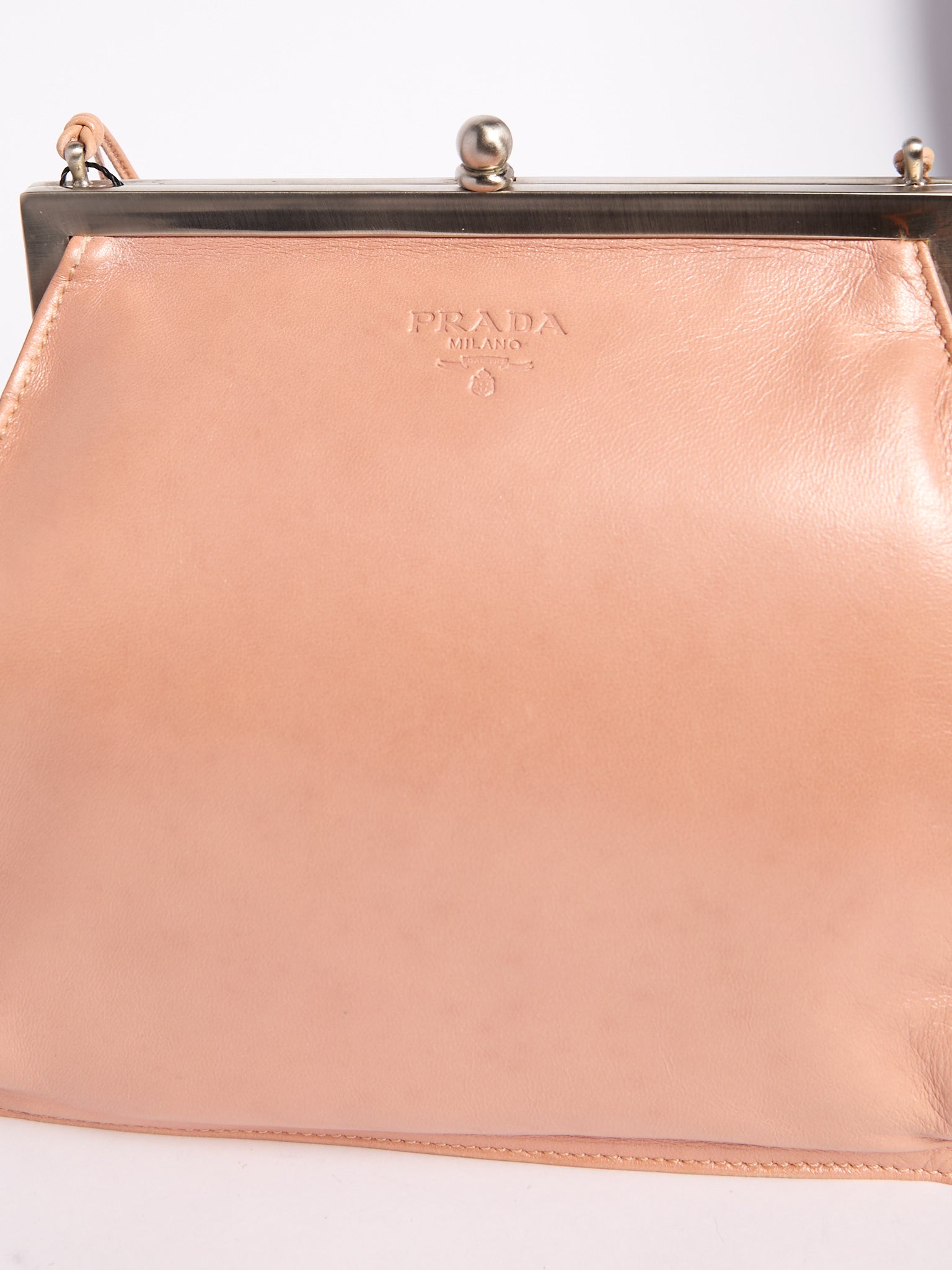Prada Pink Leather Crossbody Bag