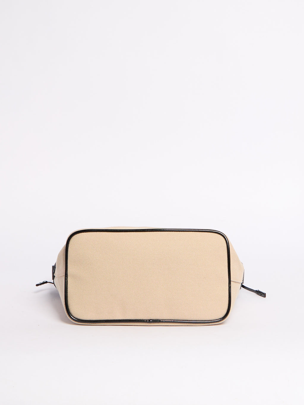 Prada Beige Canvas Shoulder Bag