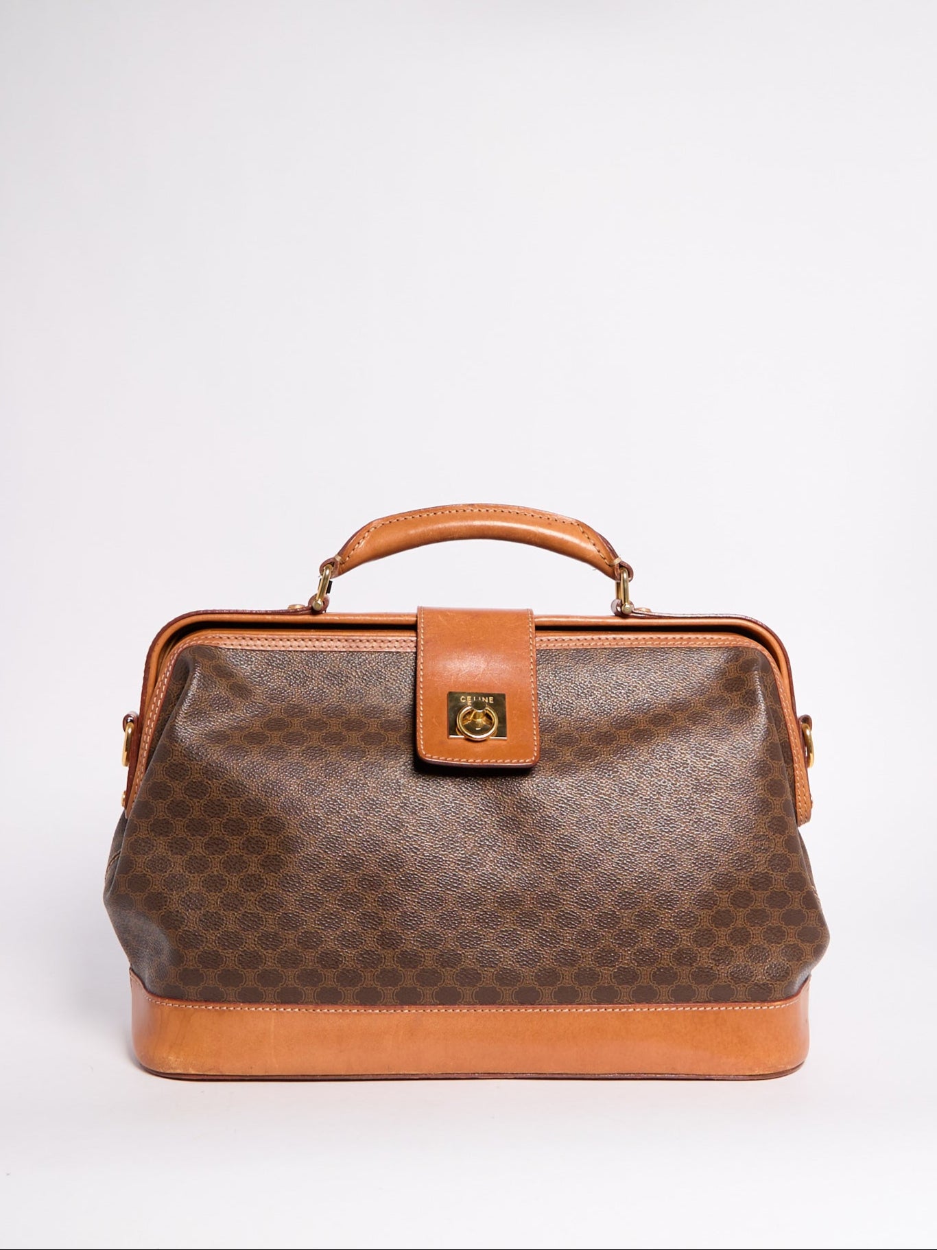 Celine Macadam Top Handle Bag