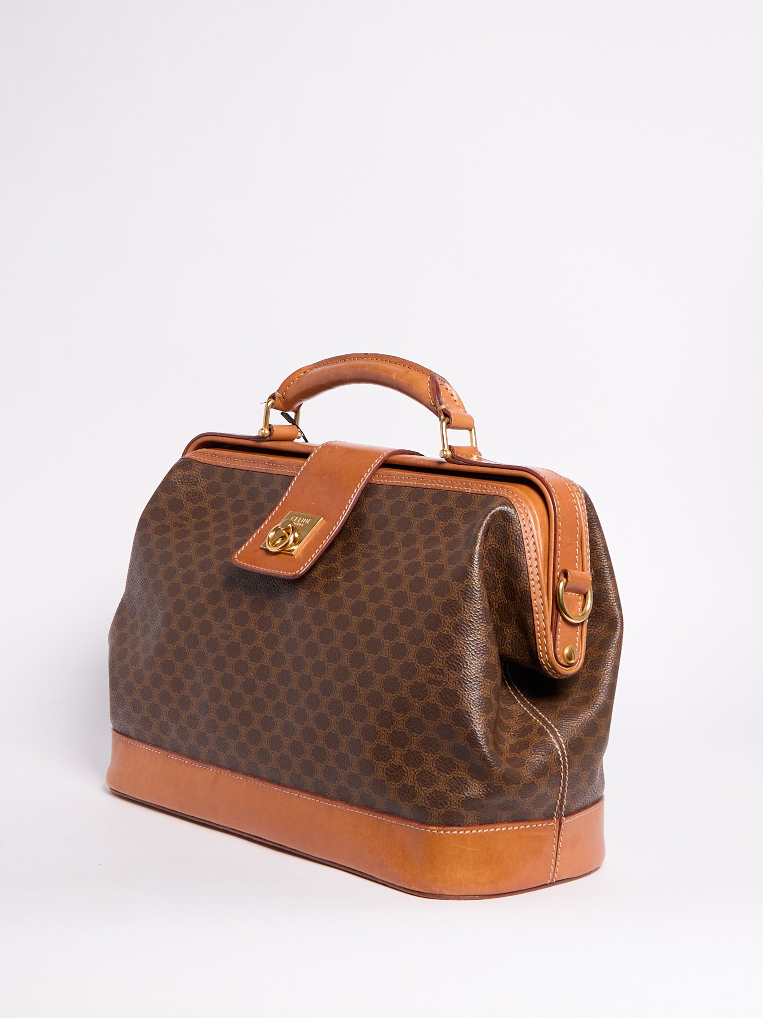 Celine Macadam Top Handle Bag