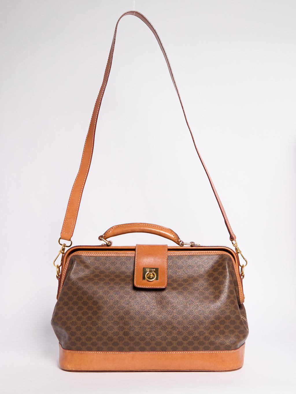 Celine Macadam Top Handle Bag