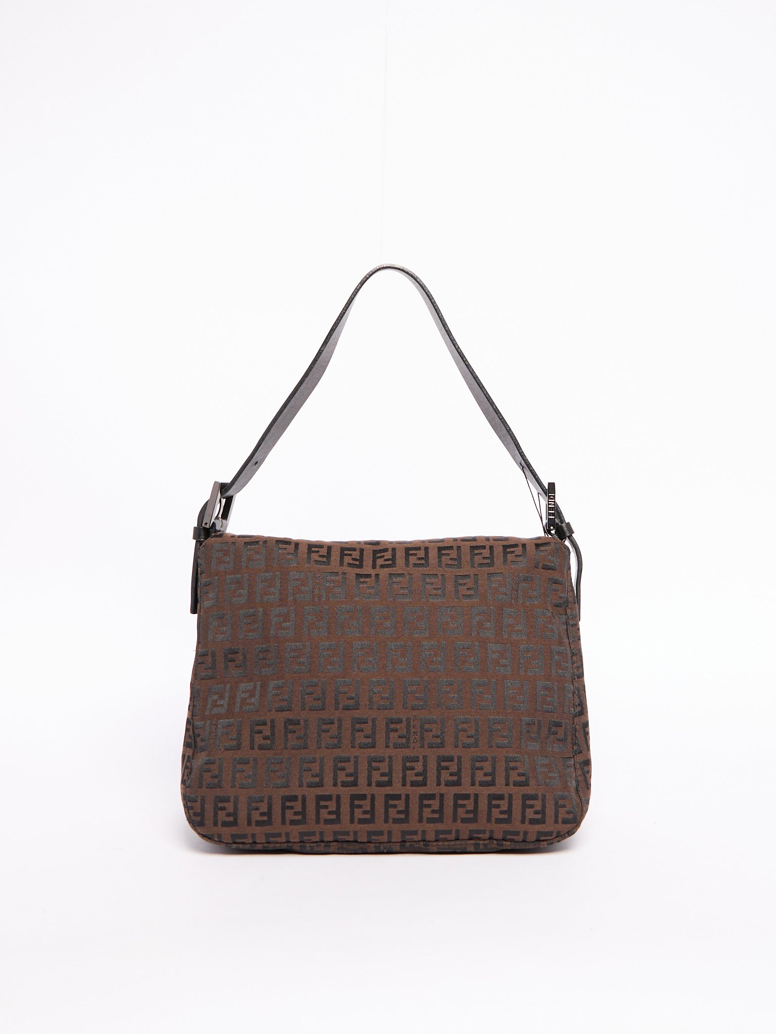 Fendi Brown Zucca Mamma Bag