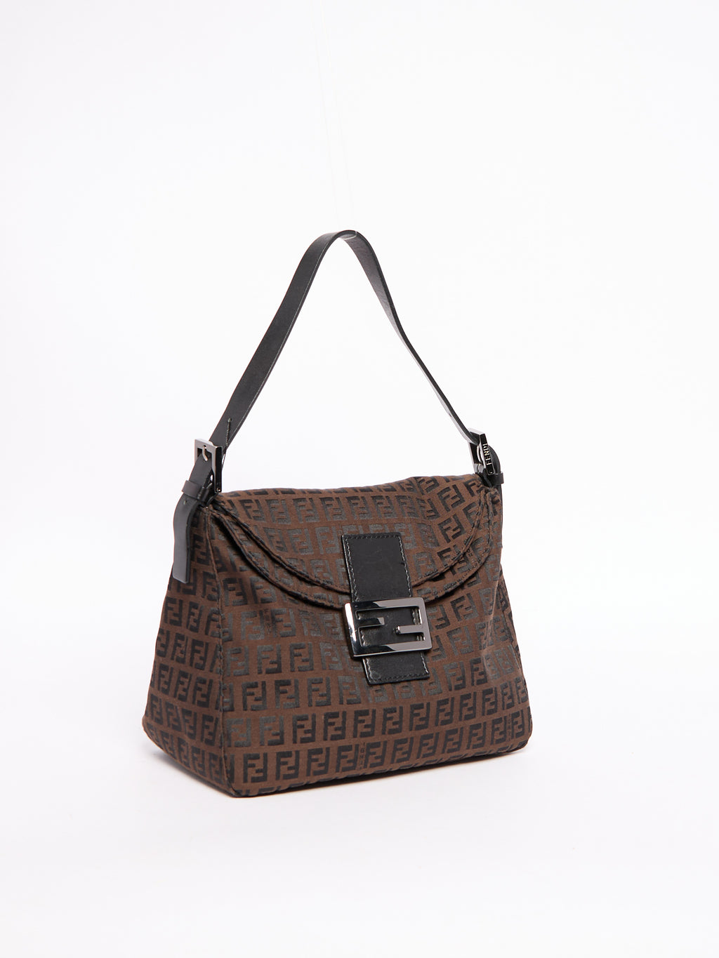 Fendi Brown Zucca Mamma Bag