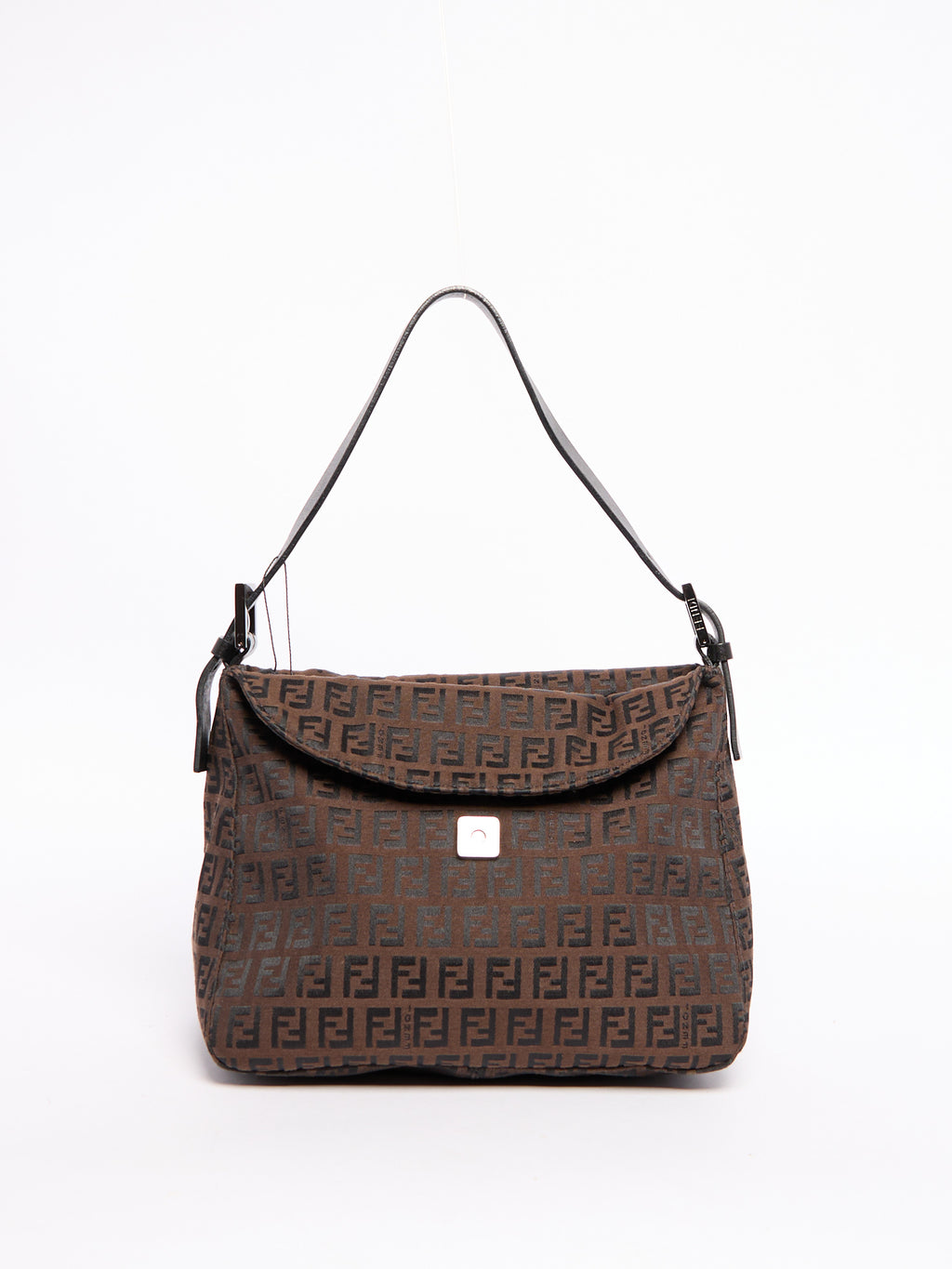 Fendi Brown Zucca Mamma Bag