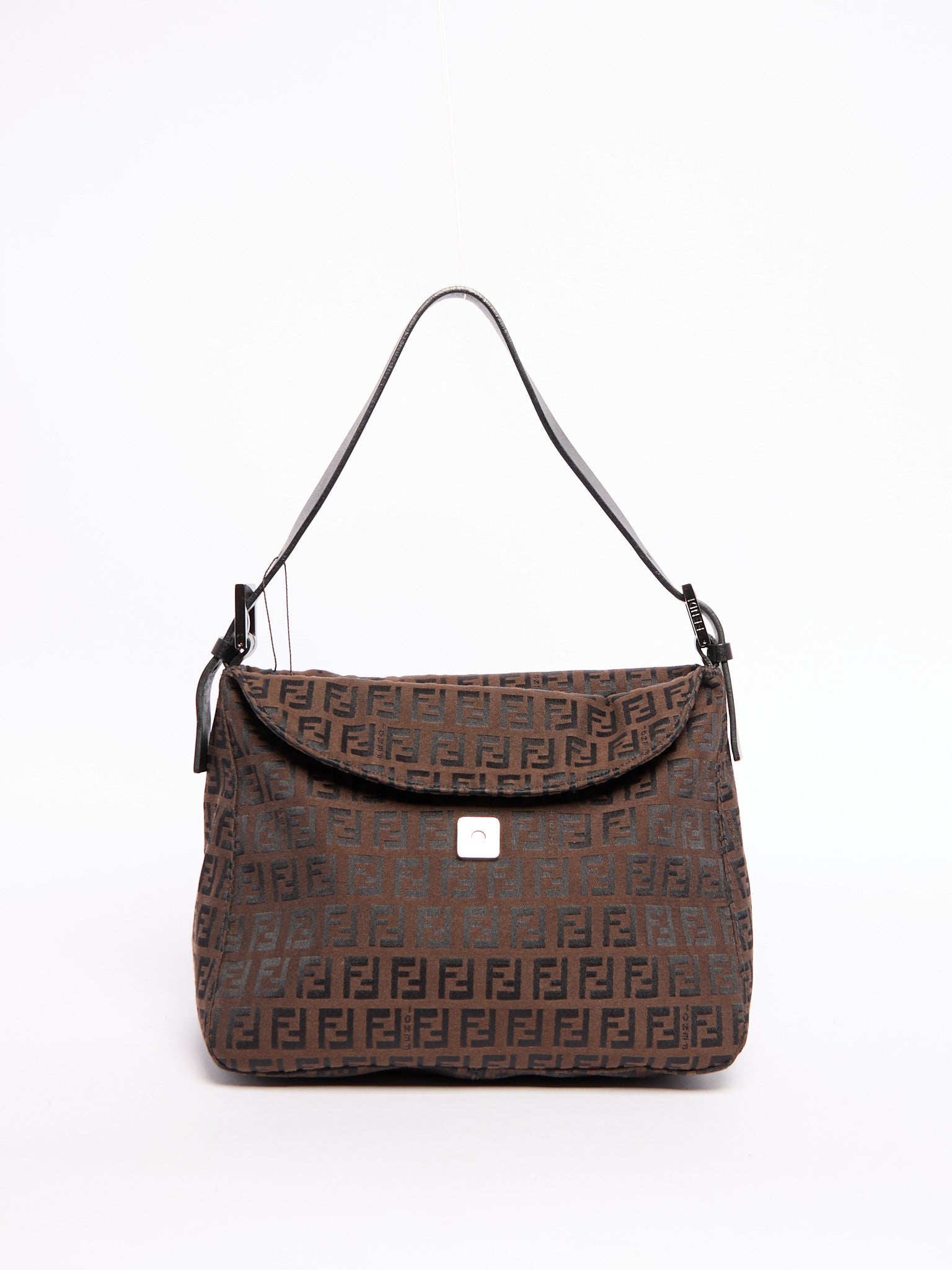 Fendi Brown Zucca Mamma Bag