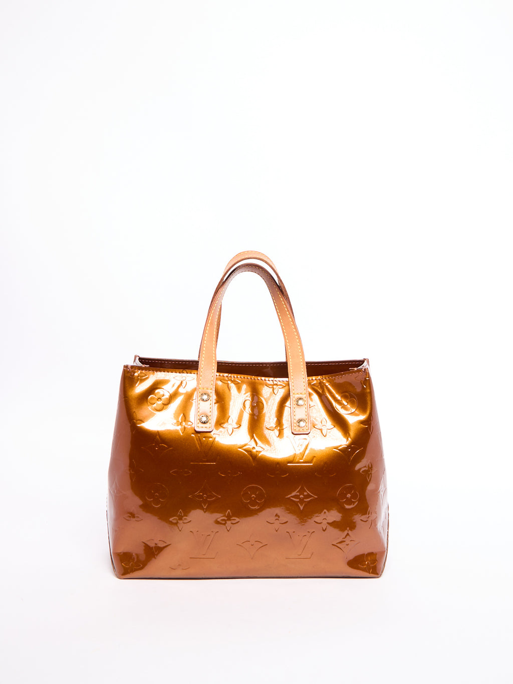 Louis Vuitton Vernis Brown Tote Bag