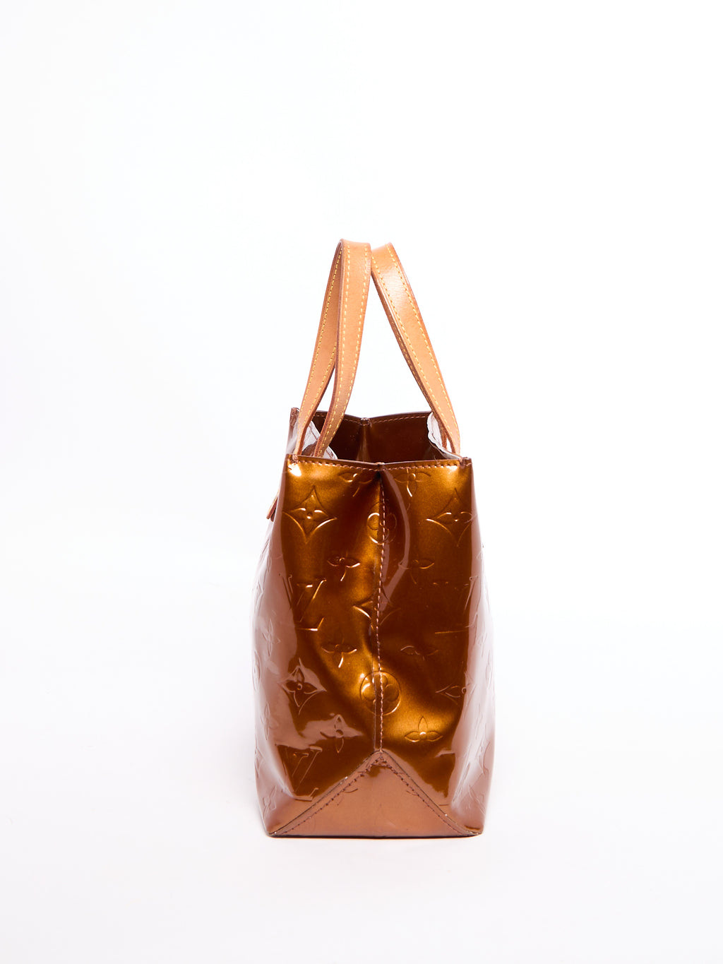 Louis Vuitton Vernis Brown Tote Bag