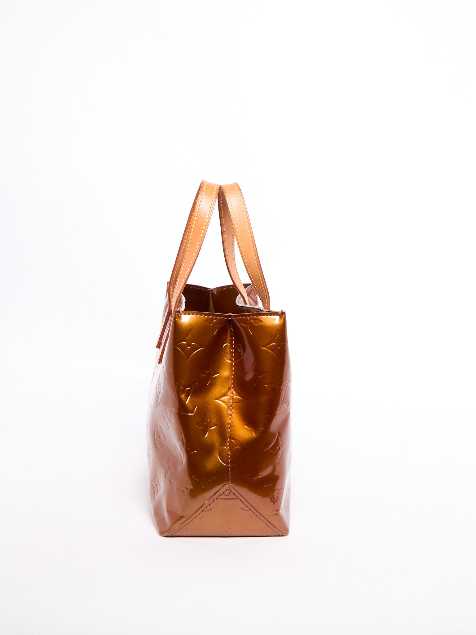 Louis Vuitton Vernis Brown Tote Bag