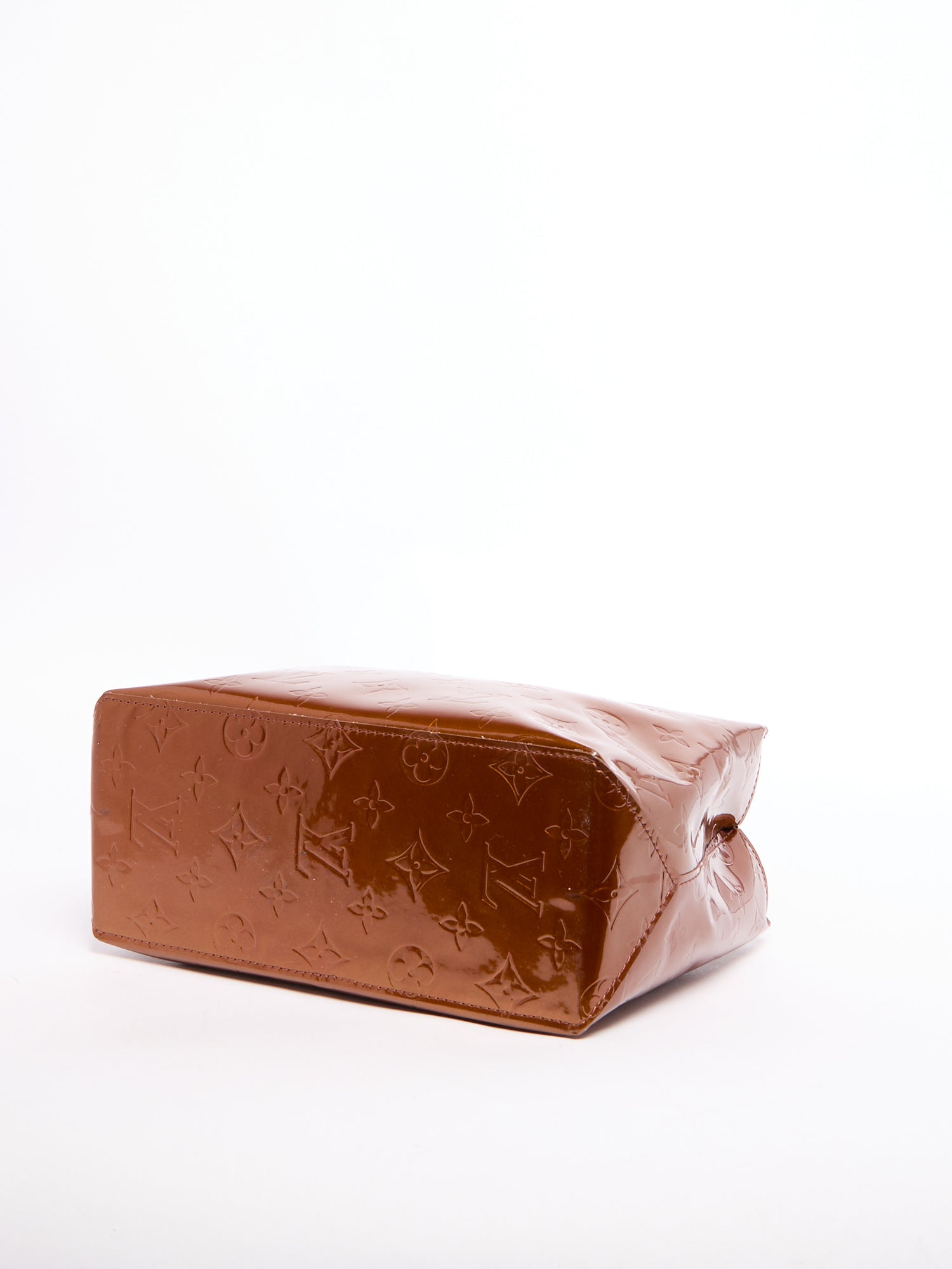 Louis Vuitton Vernis Brown Tote Bag