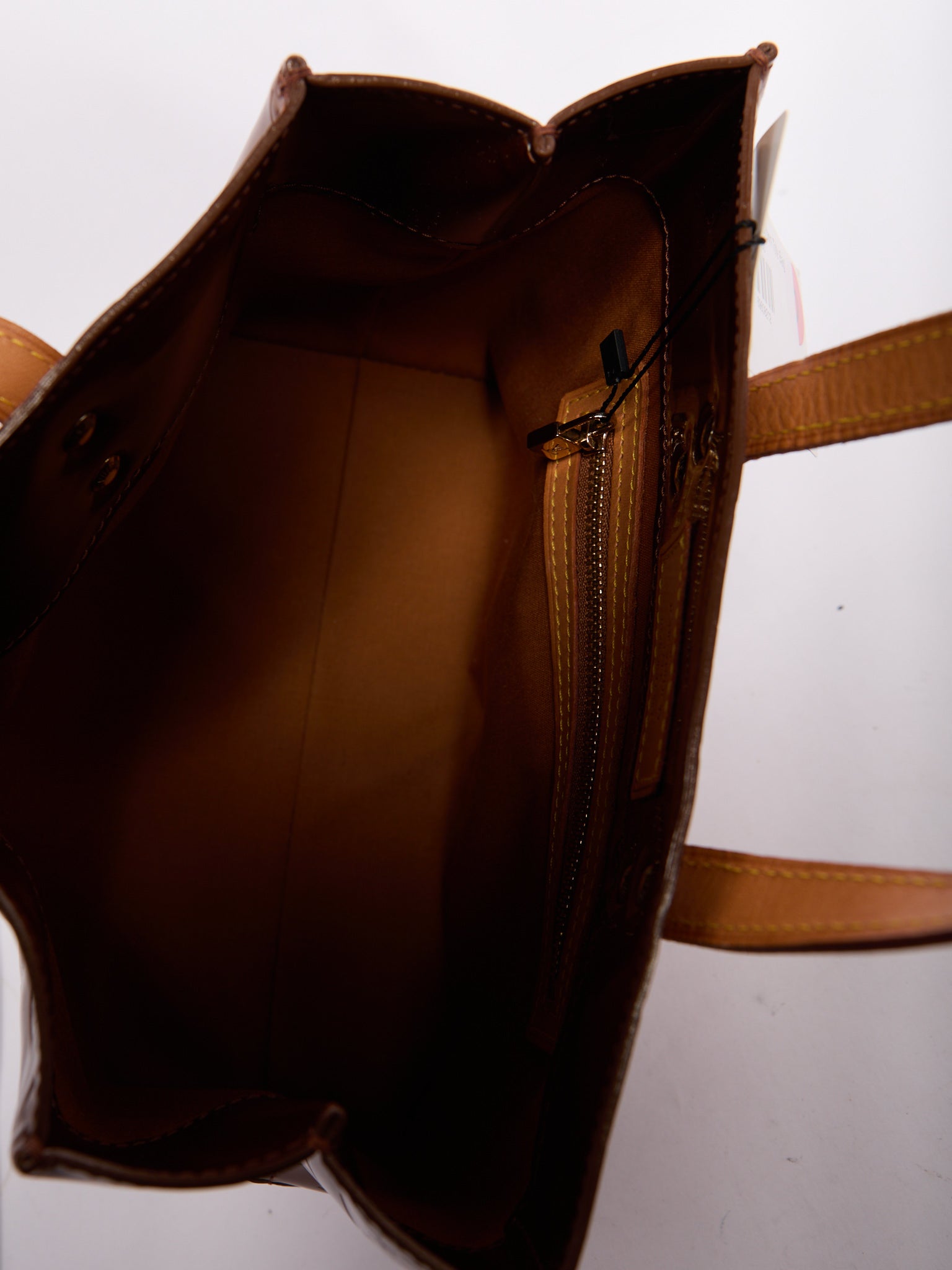 Louis Vuitton Vernis Brown Tote Bag