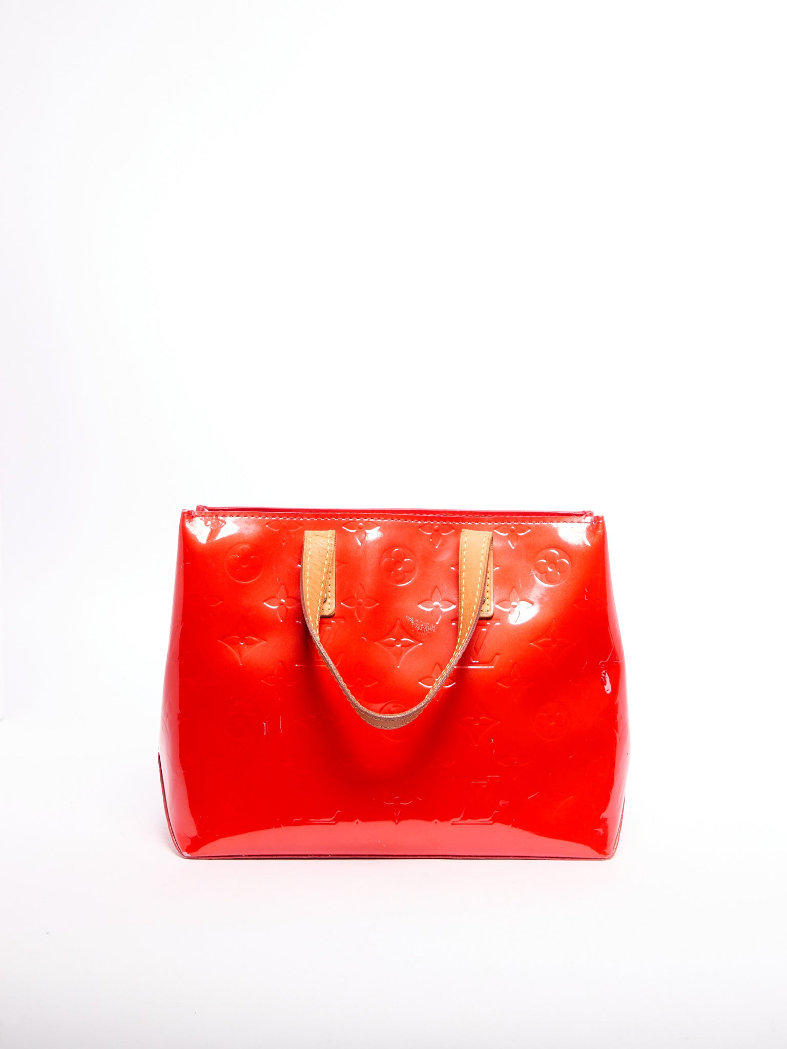 Louis Vuitton Red Vernis Tote