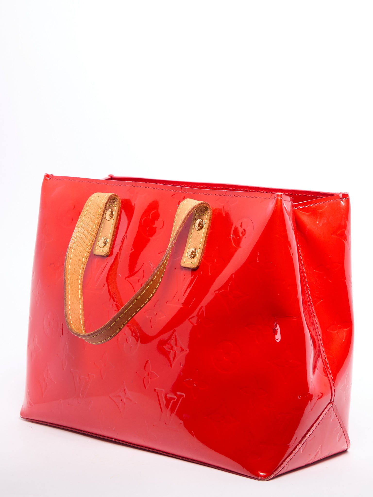 Louis Vuitton Red Vernis Tote