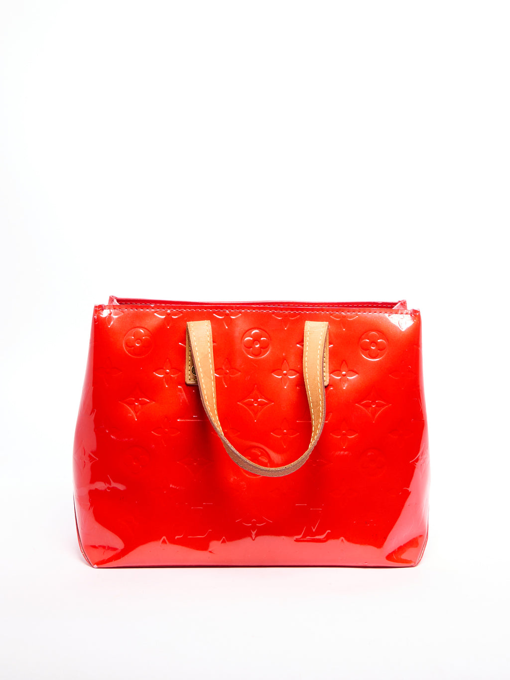 Louis Vuitton Red Vernis Tote