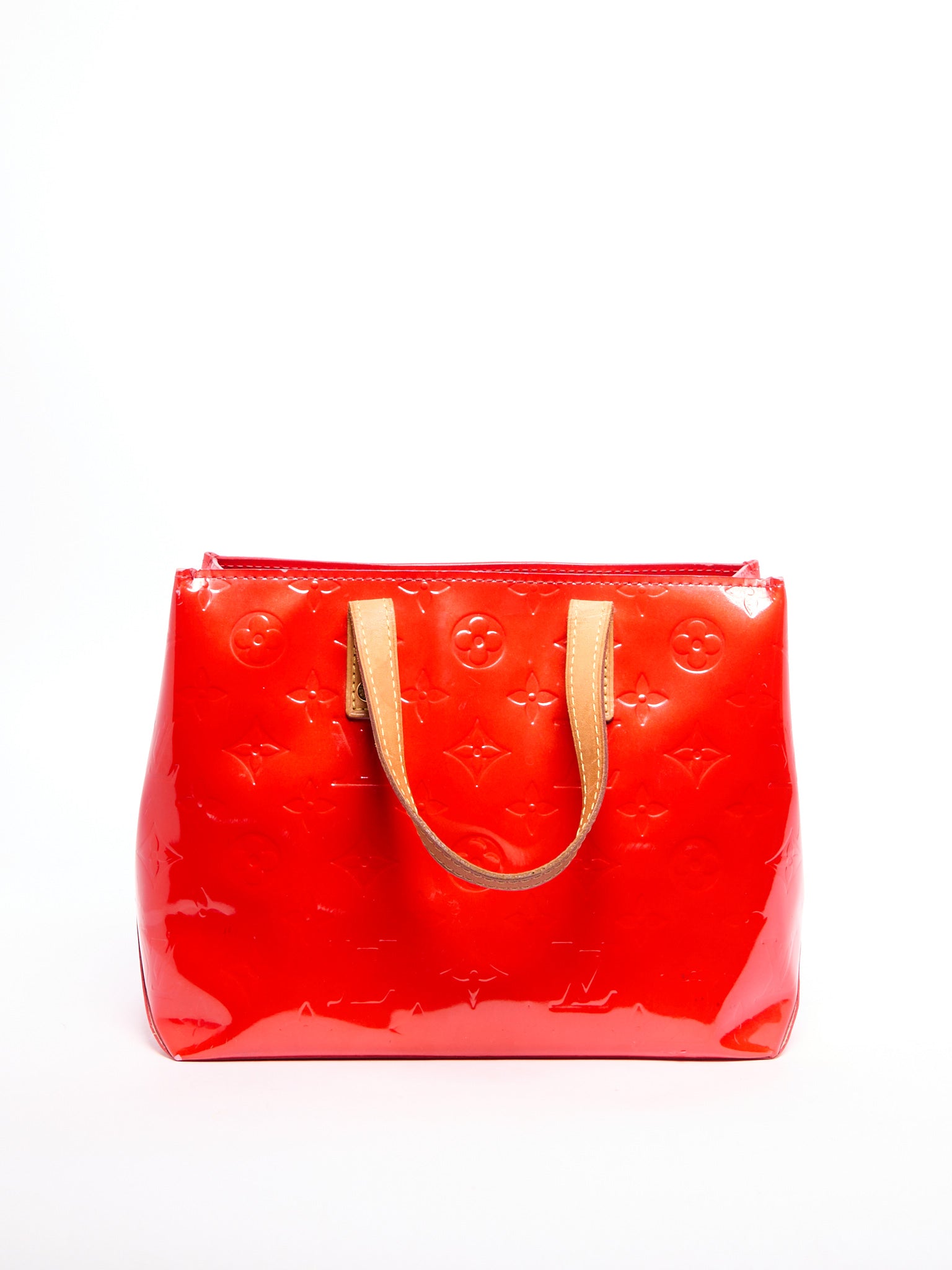 Louis Vuitton Red Vernis Tote