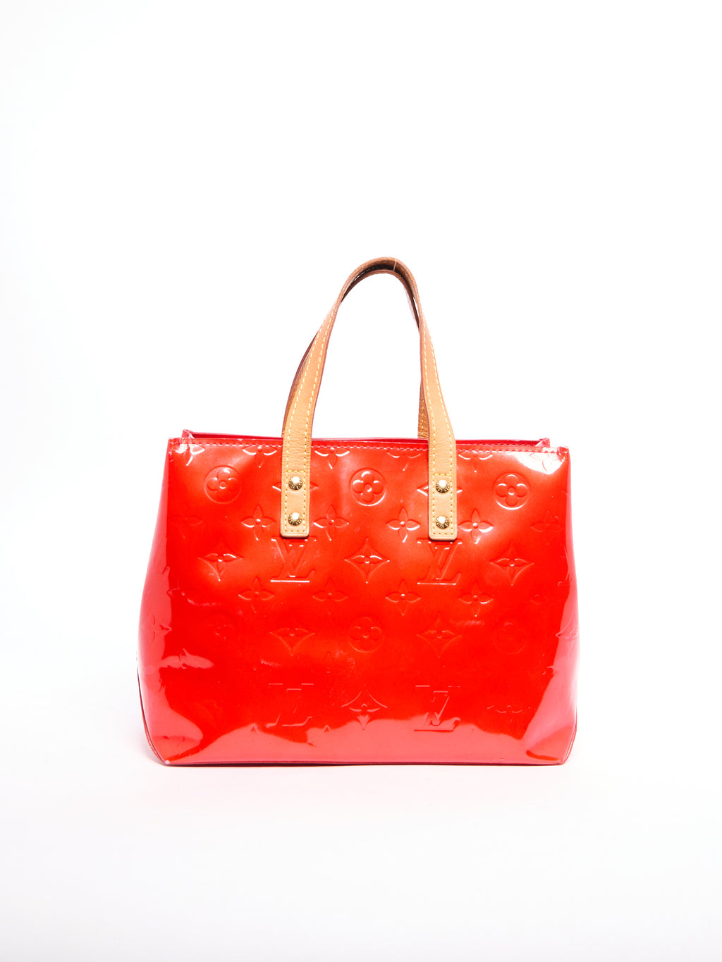 Louis Vuitton Red Vernis Tote
