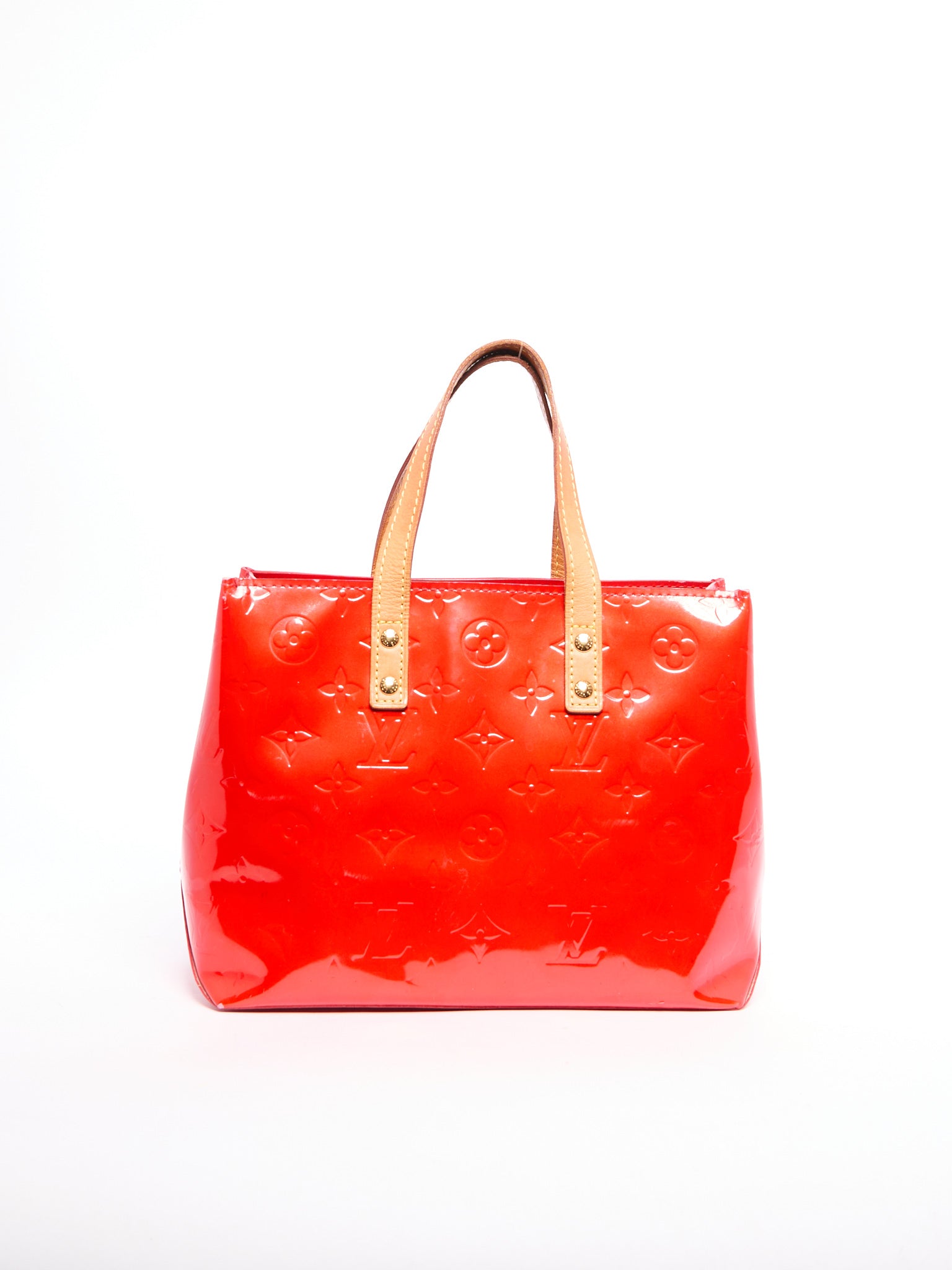 Louis Vuitton Red Vernis Tote