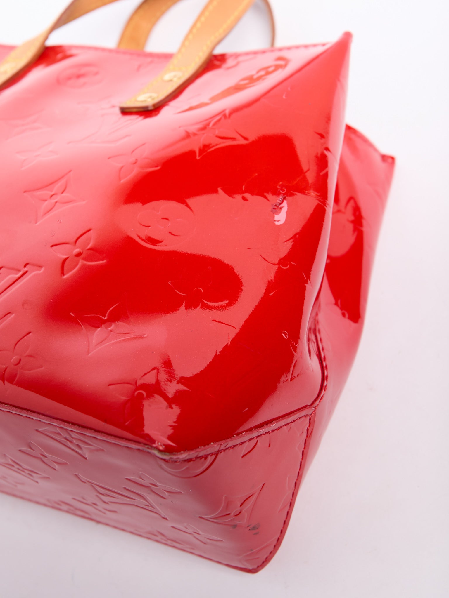 Louis Vuitton Red Vernis Tote