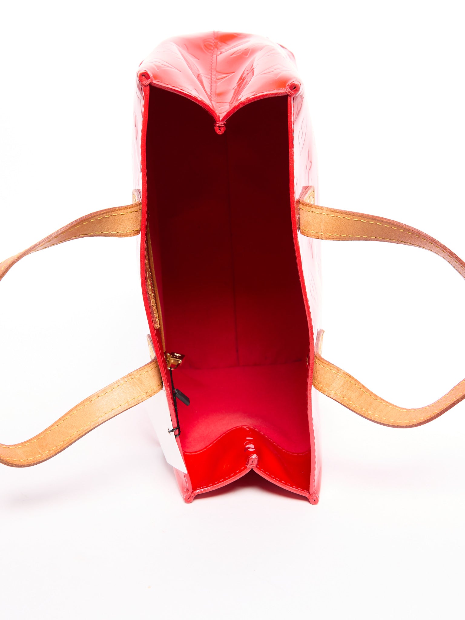 Louis Vuitton Red Vernis Tote
