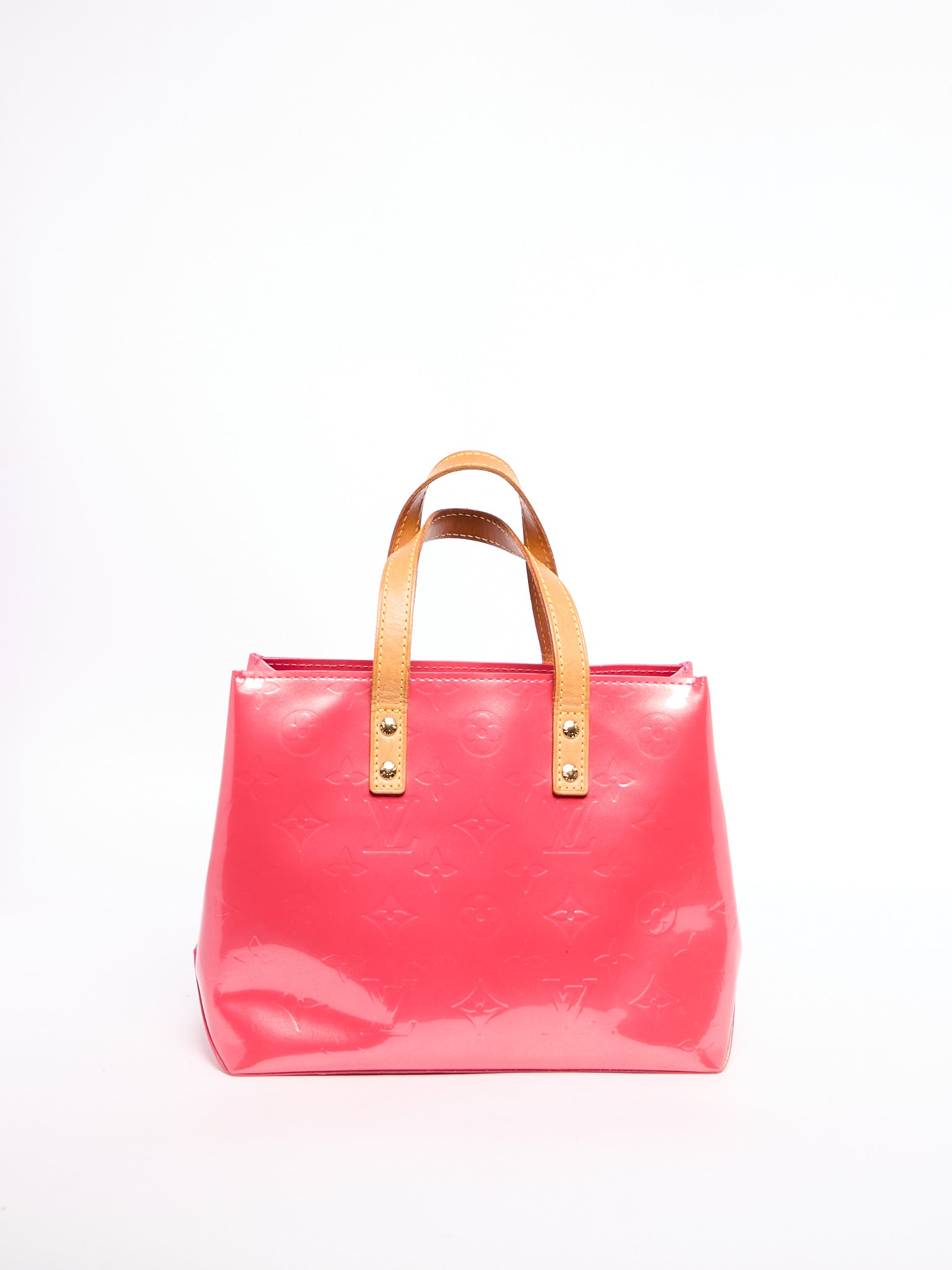 Louis Vuitton Pink Vernis Tote