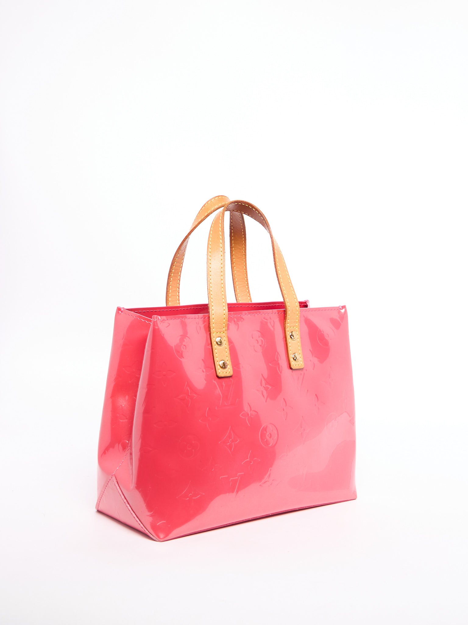Louis Vuitton Pink Vernis Tote
