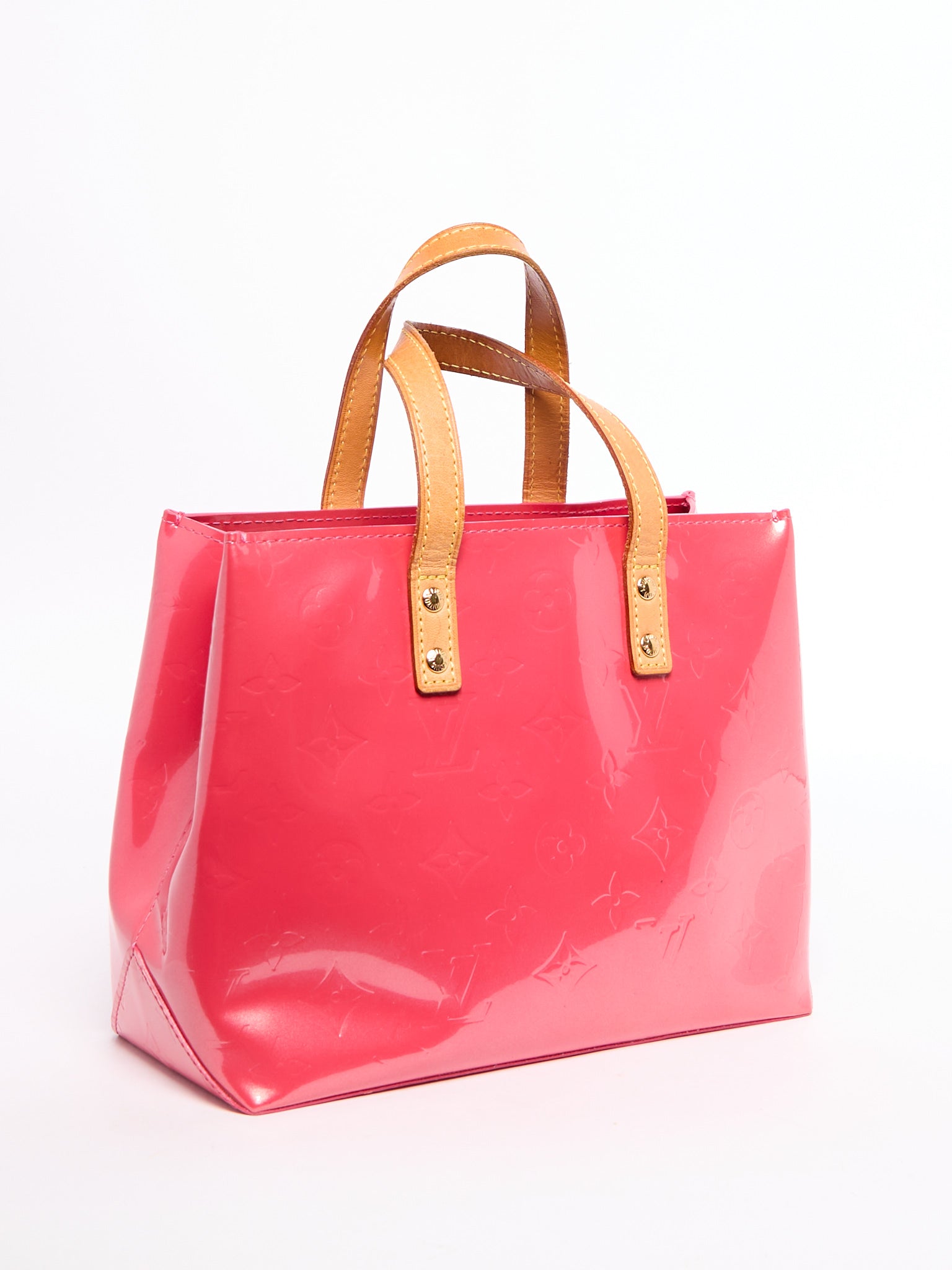 Louis Vuitton Pink Vernis Tote