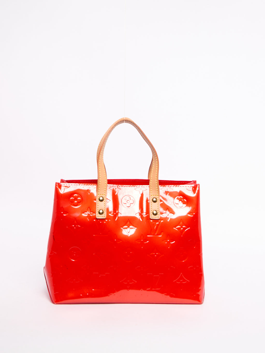 Louis Vuitton Red Patent PM Tote