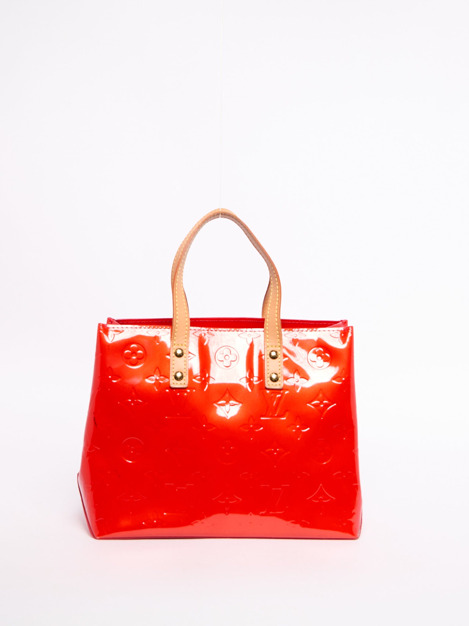 Louis Vuitton Red Patent PM Tote