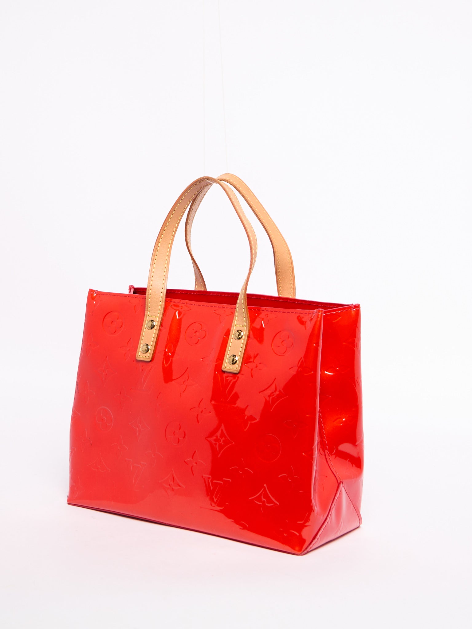 Louis Vuitton Red Patent PM Tote