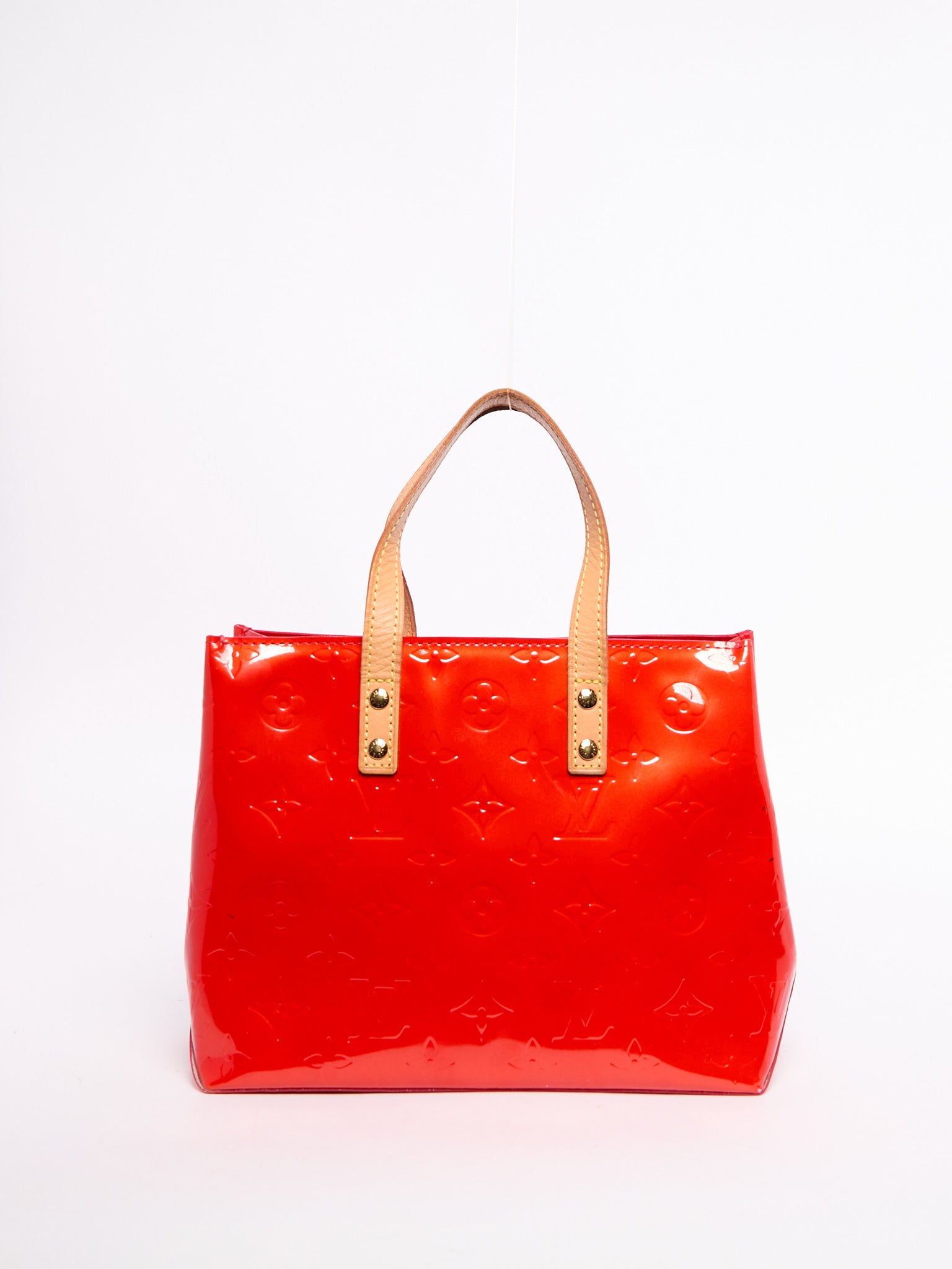 Louis Vuitton Red Patent PM Tote