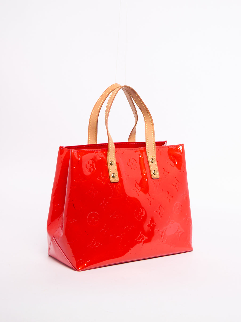 Louis Vuitton Red Patent PM Tote
