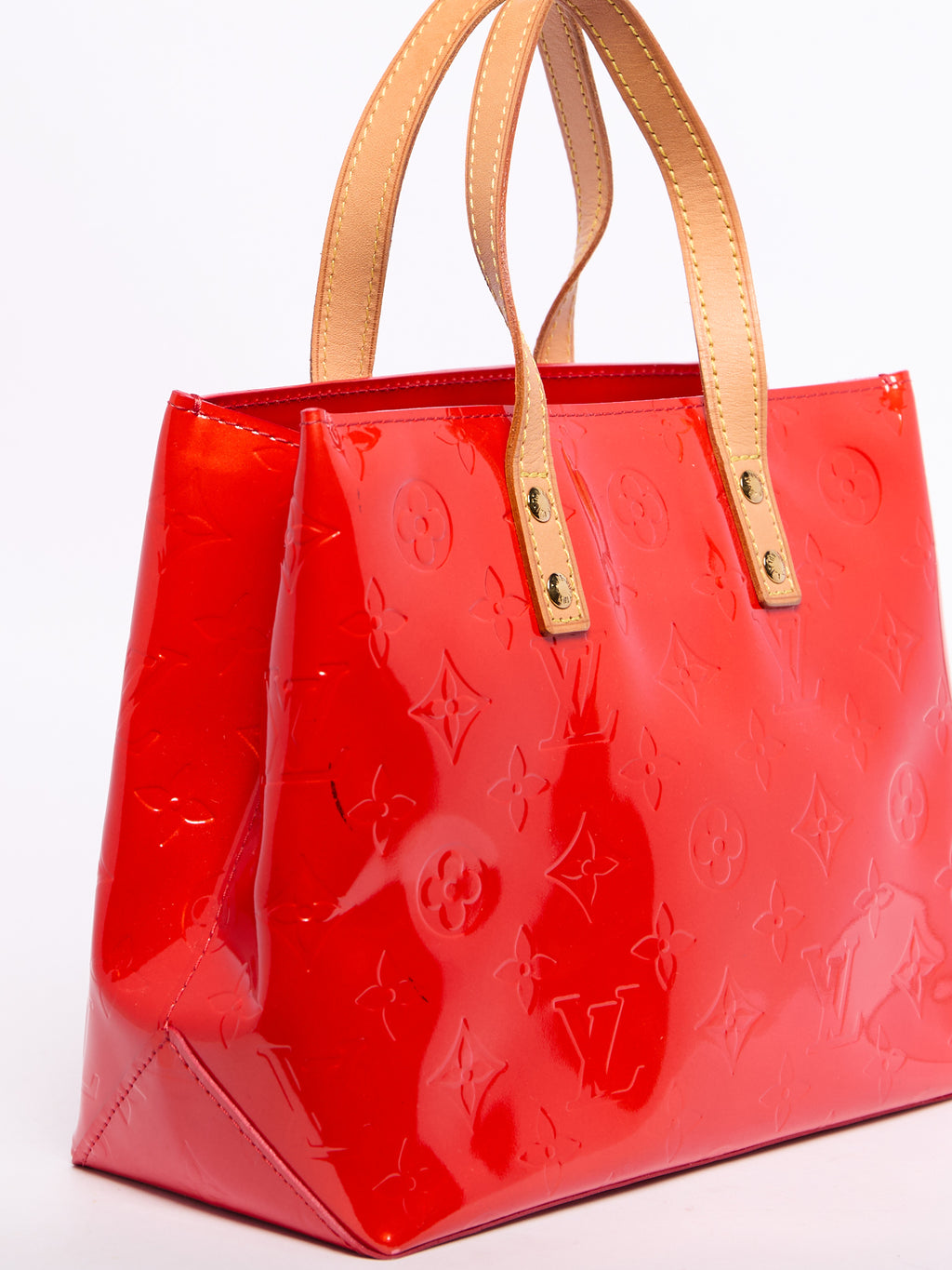 Louis Vuitton Red Patent PM Tote