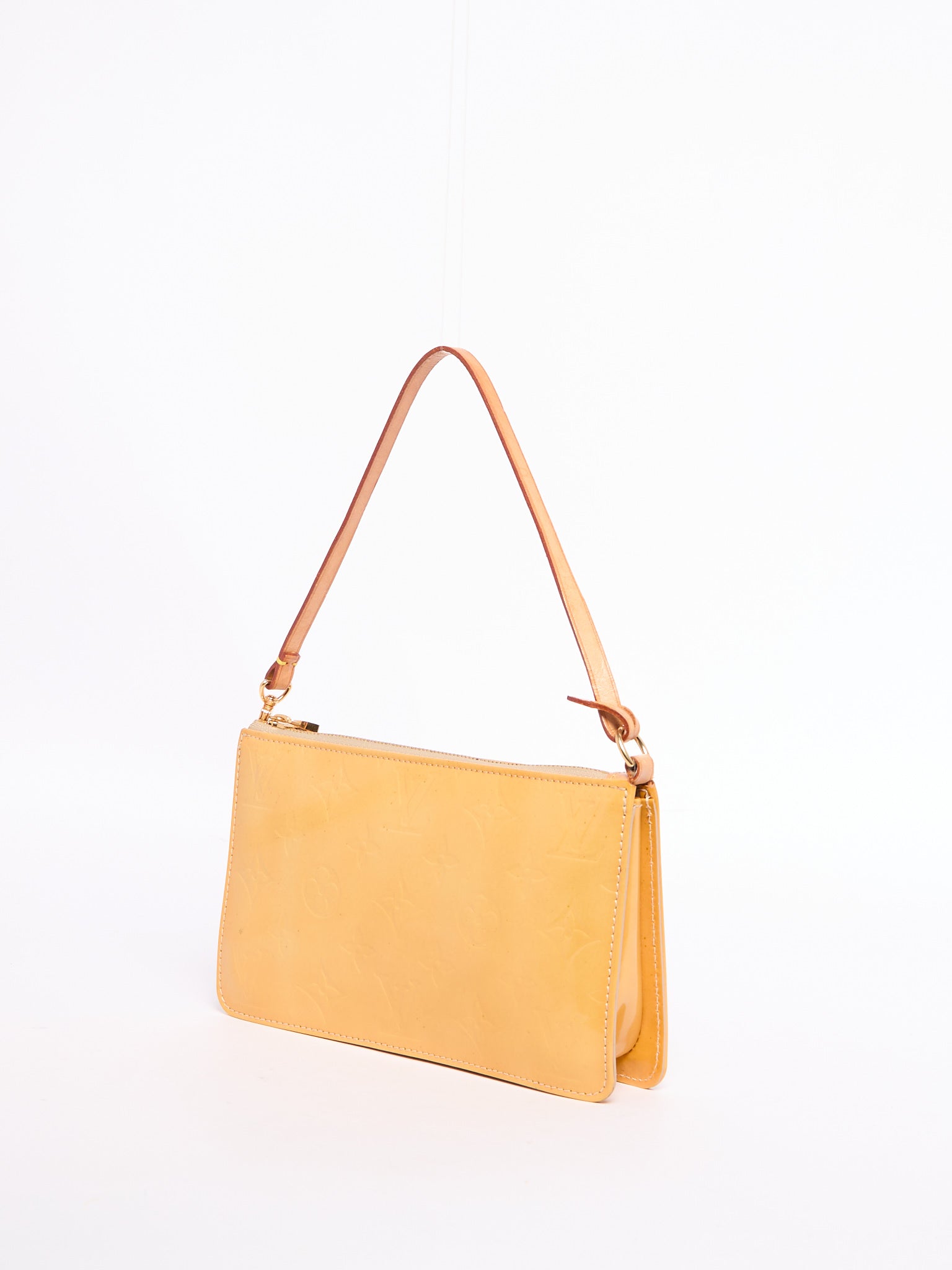 Louis Vuitton Yellow Epi Leather Pochette
