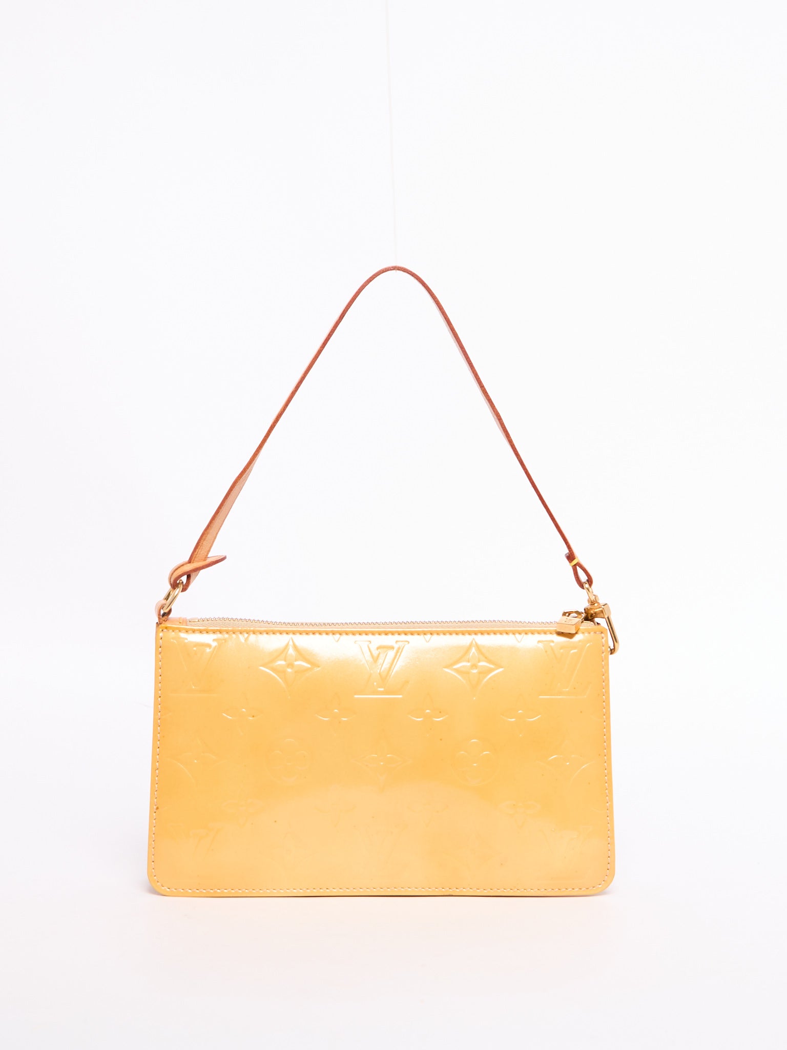 Louis Vuitton Yellow Epi Leather Pochette