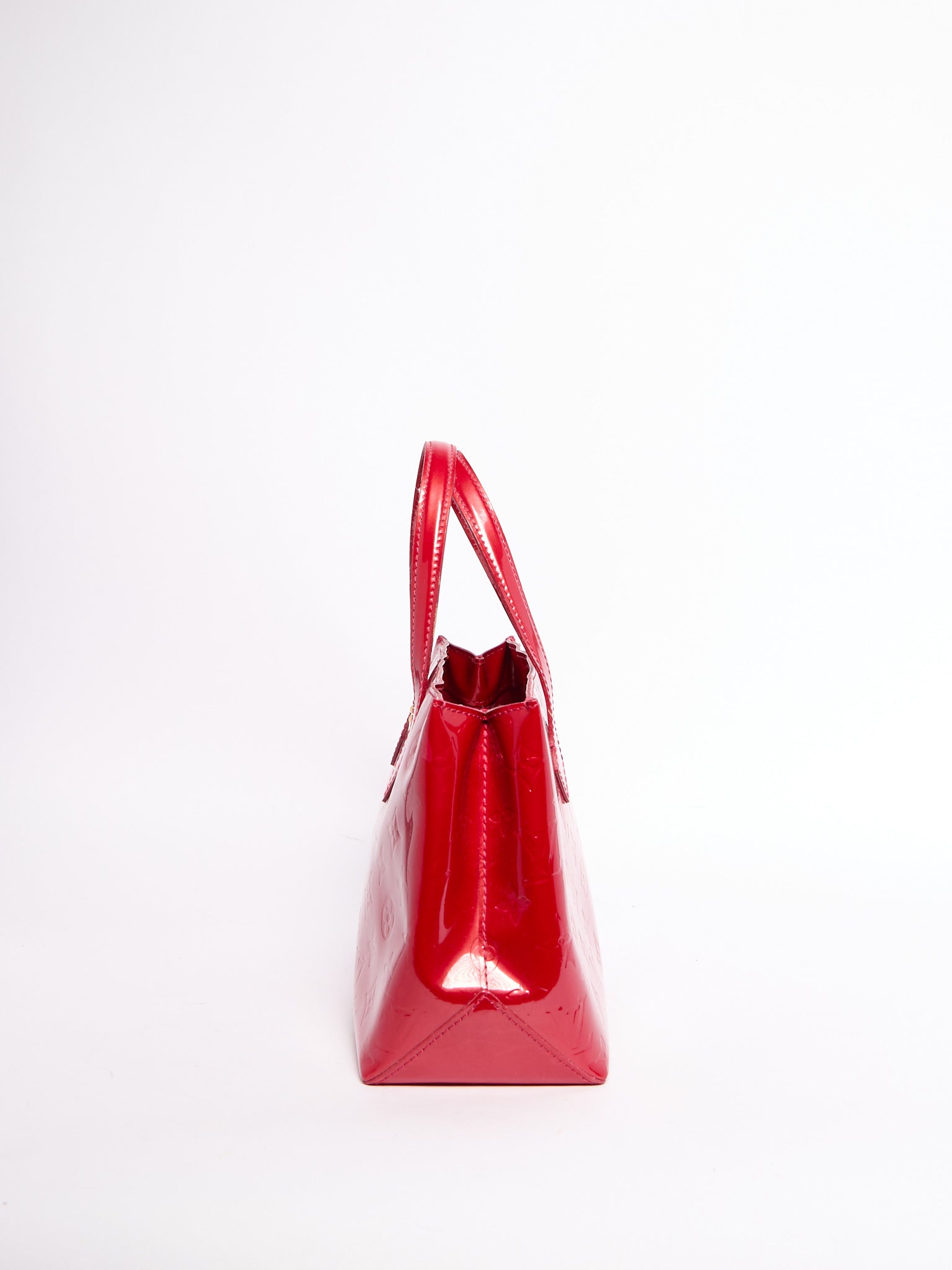 Louis Vuitton Red Patent Wilshire PM Bag