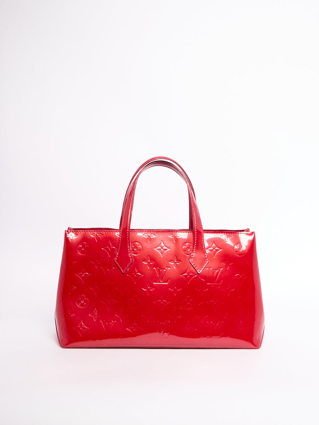 Louis Vuitton Red Patent Wilshire PM Bag
