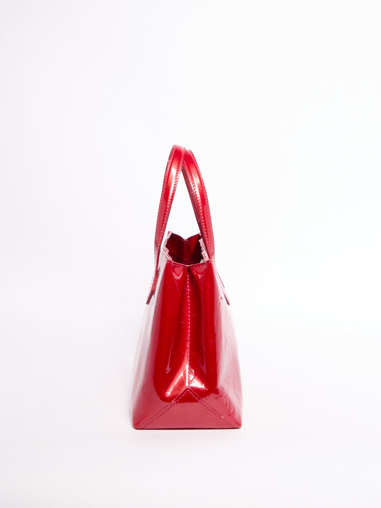 Louis Vuitton Red Patent Wilshire PM Bag