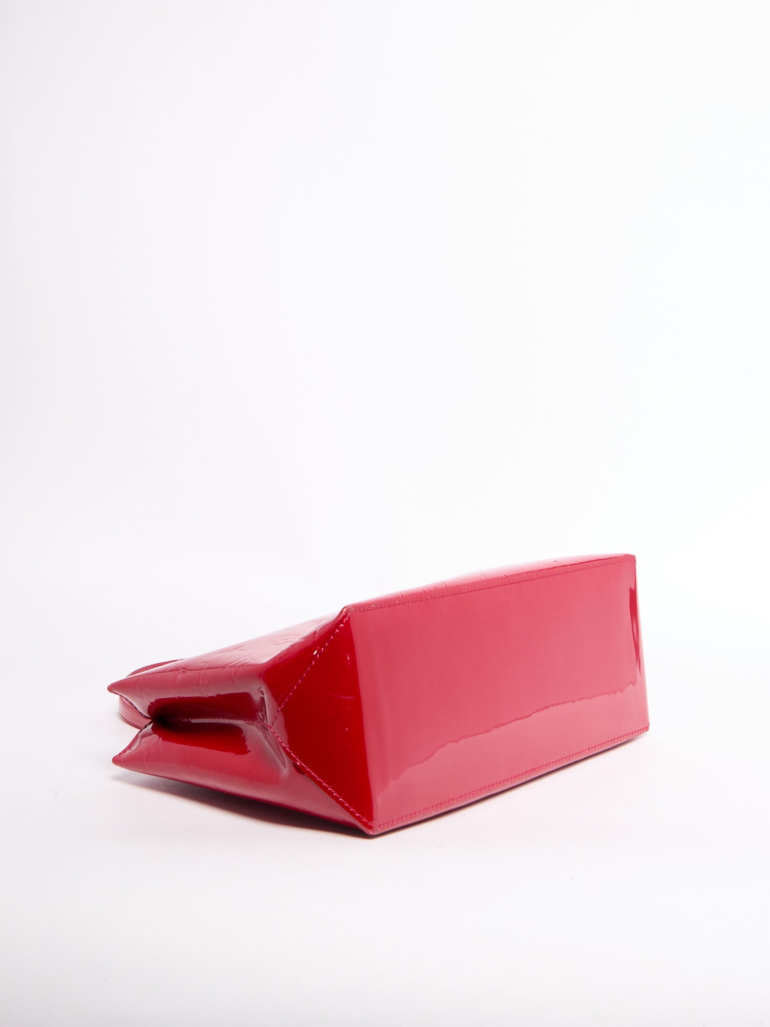 Louis Vuitton Red Patent Wilshire PM Bag