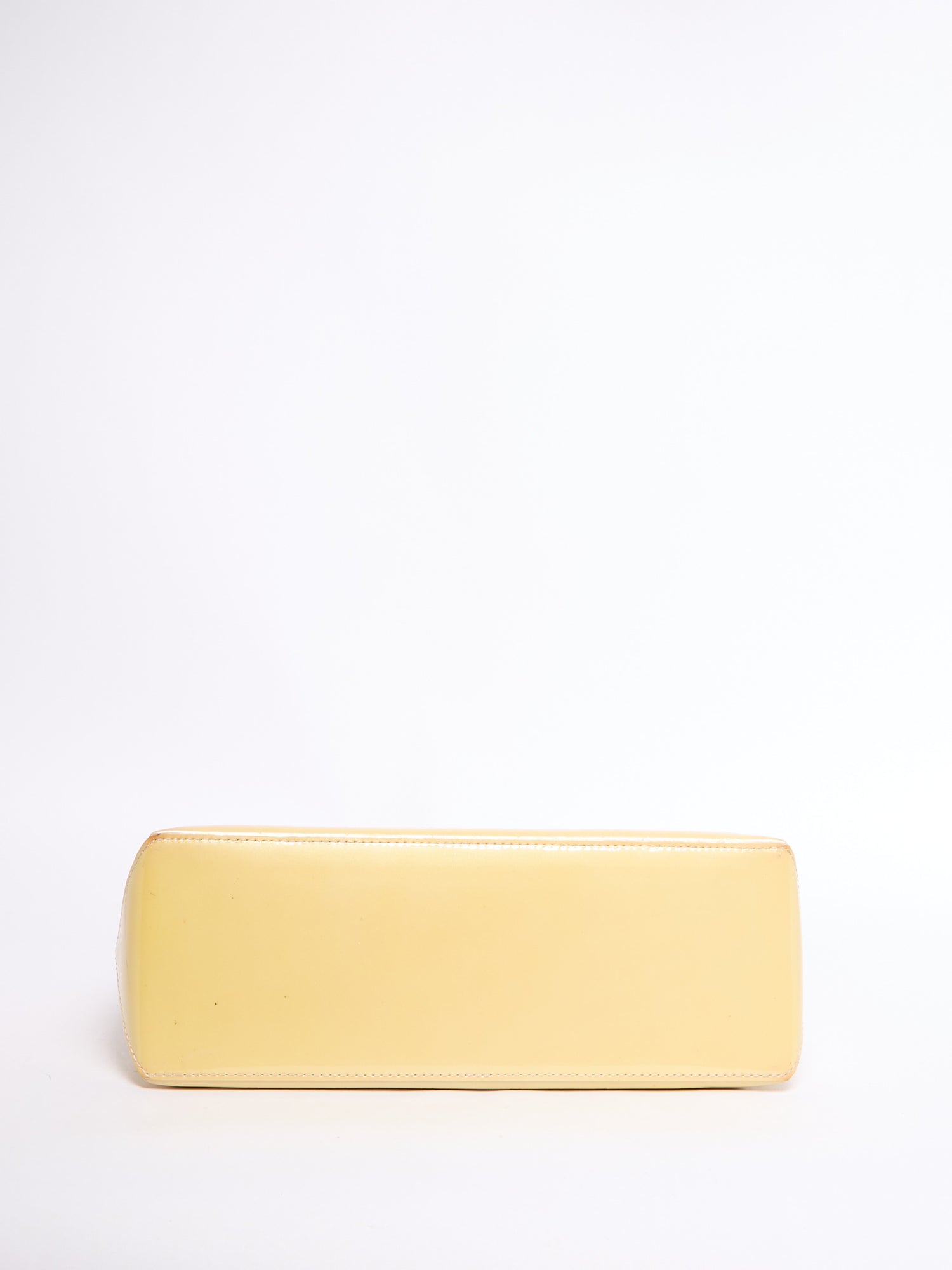 Louis Vuitton Yellow Patent Wilshire PM Bag